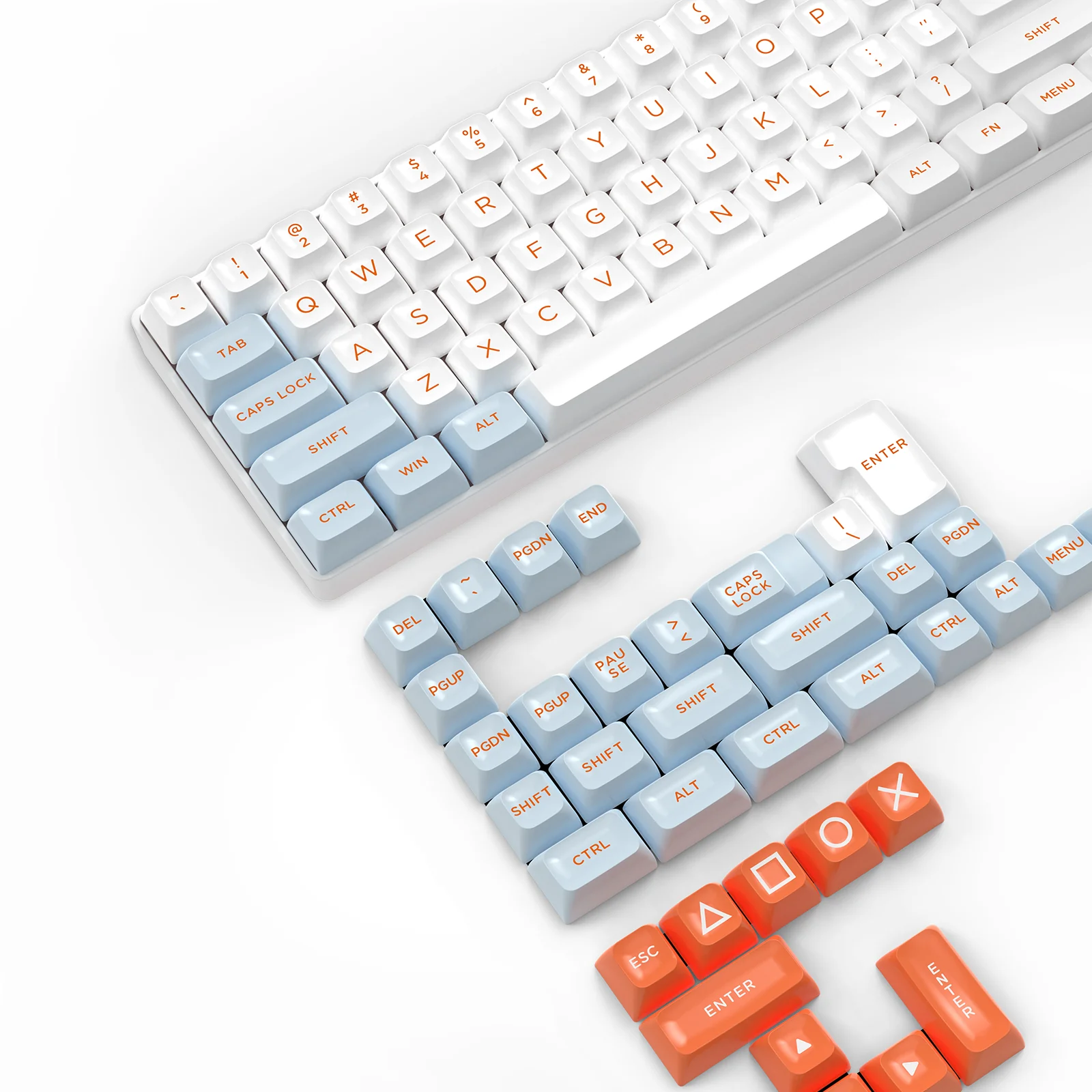 ATTACK SHARK 149 Keys PBT Keycaps Double Shot Full Keycap Set - Image 15