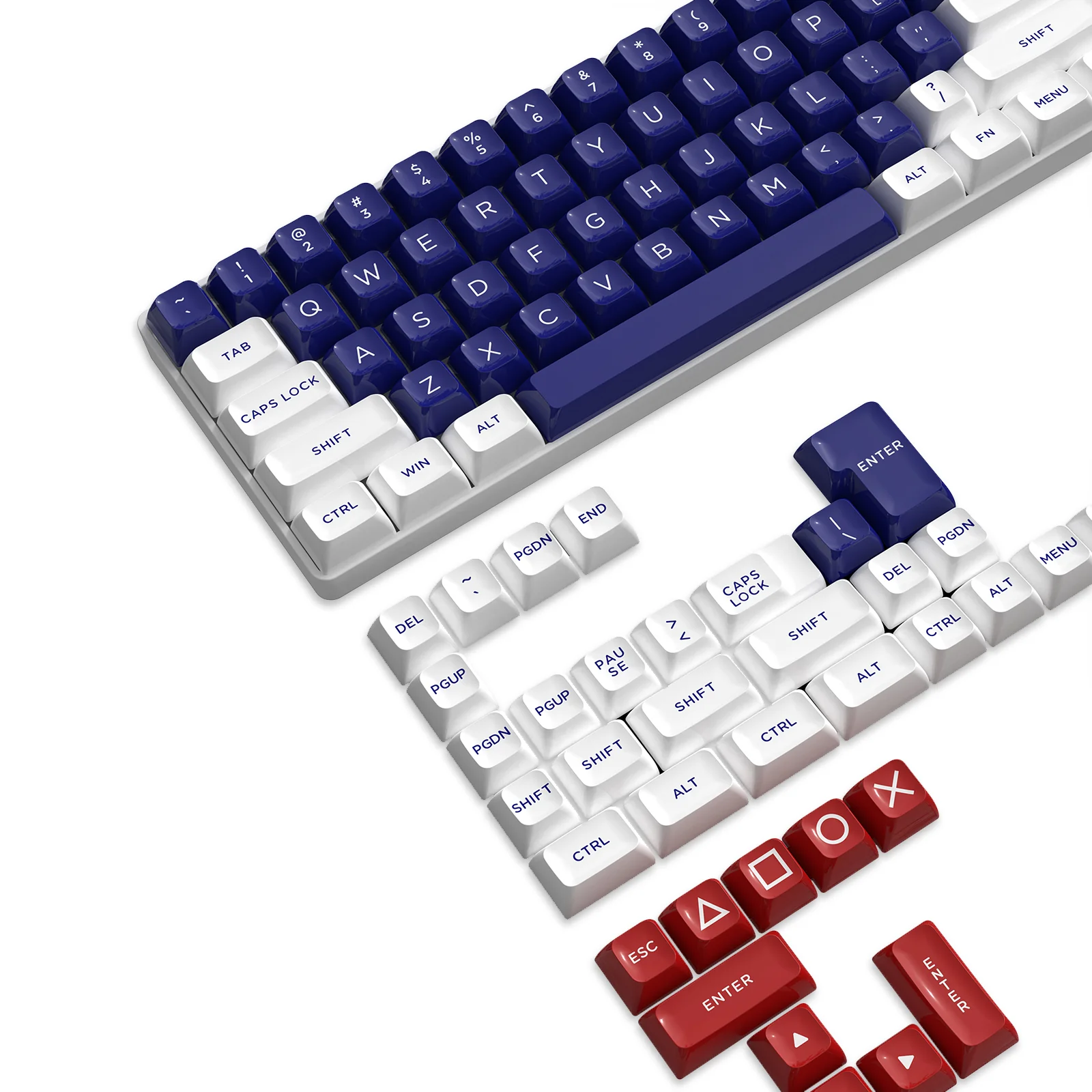 ATTACK SHARK 149 Keys PBT Keycaps Double Shot Full Keycap Set - Image 8