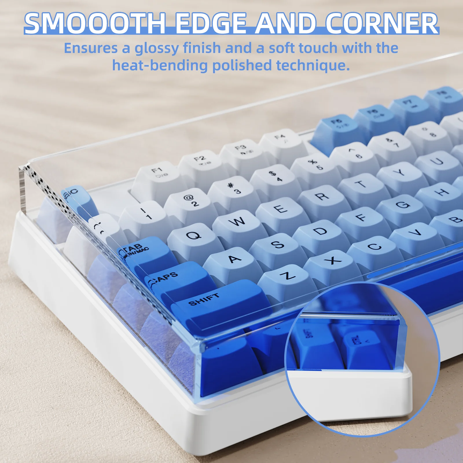 ATTACK SHARK 87 Keys Keyboard Dust Cover - Image 20