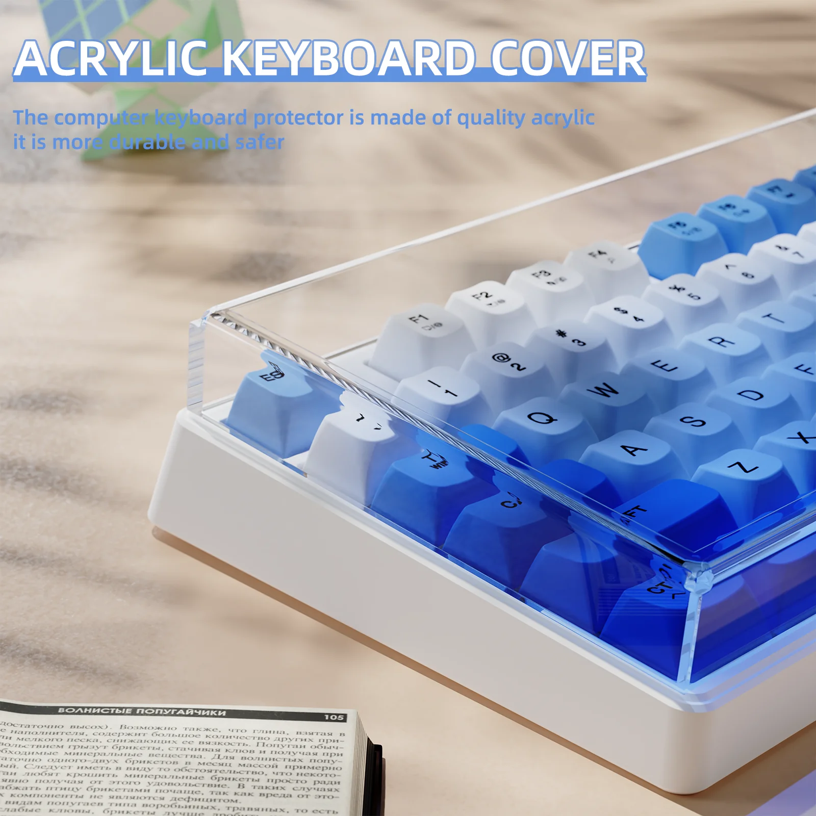 ATTACK SHARK 87 Keys Keyboard Dust Cover - Image 22