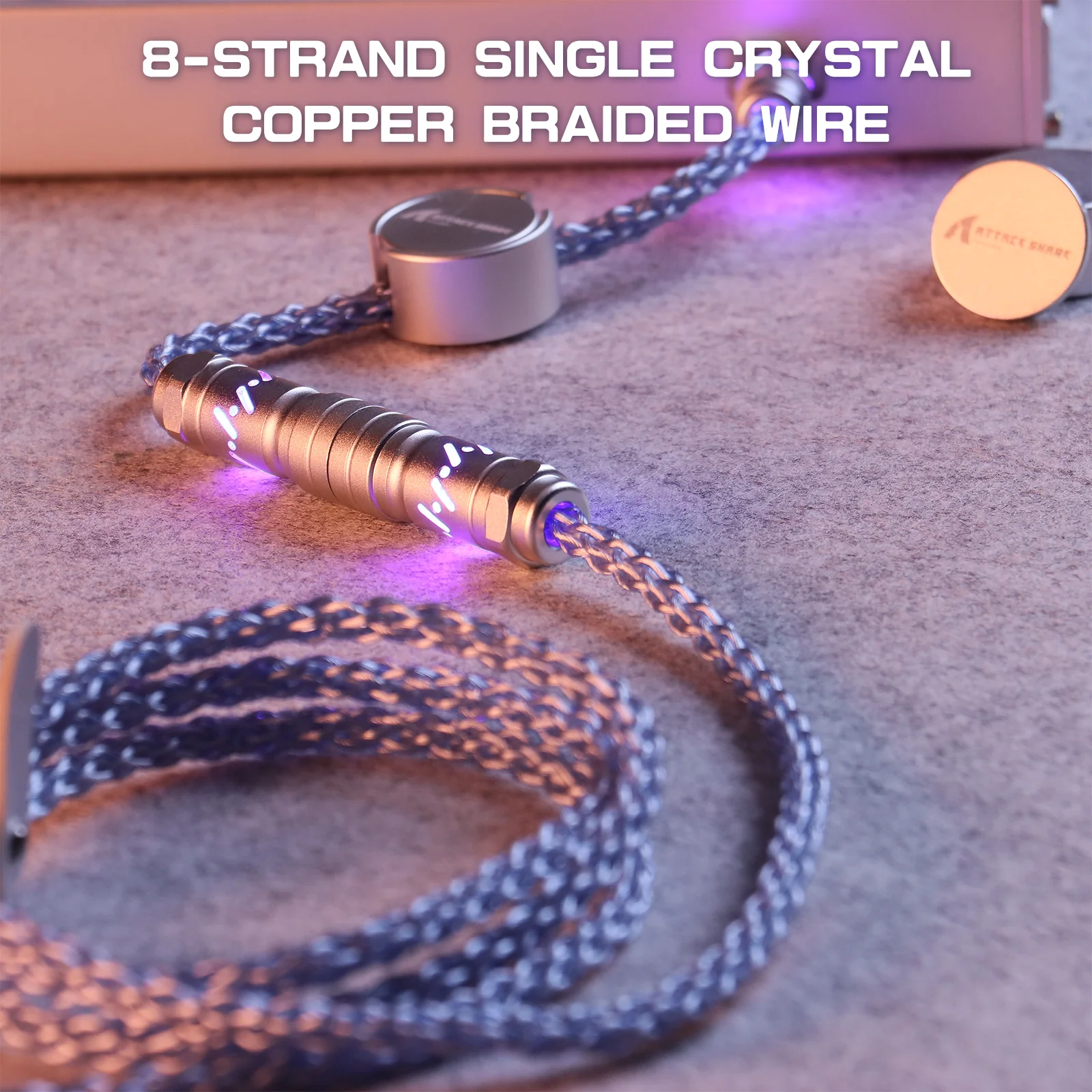 ATTACK SHARK C07 Custom Aviator Cable for 8KHz Magnetic Keyboard - Image 32