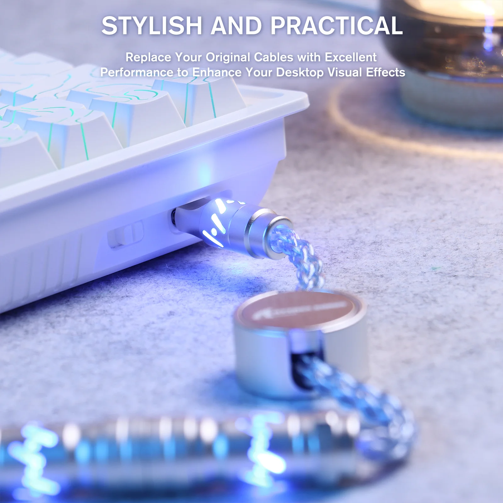 ATTACK SHARK C07 Custom Aviator Cable for 8KHz Magnetic Keyboard - Image 35