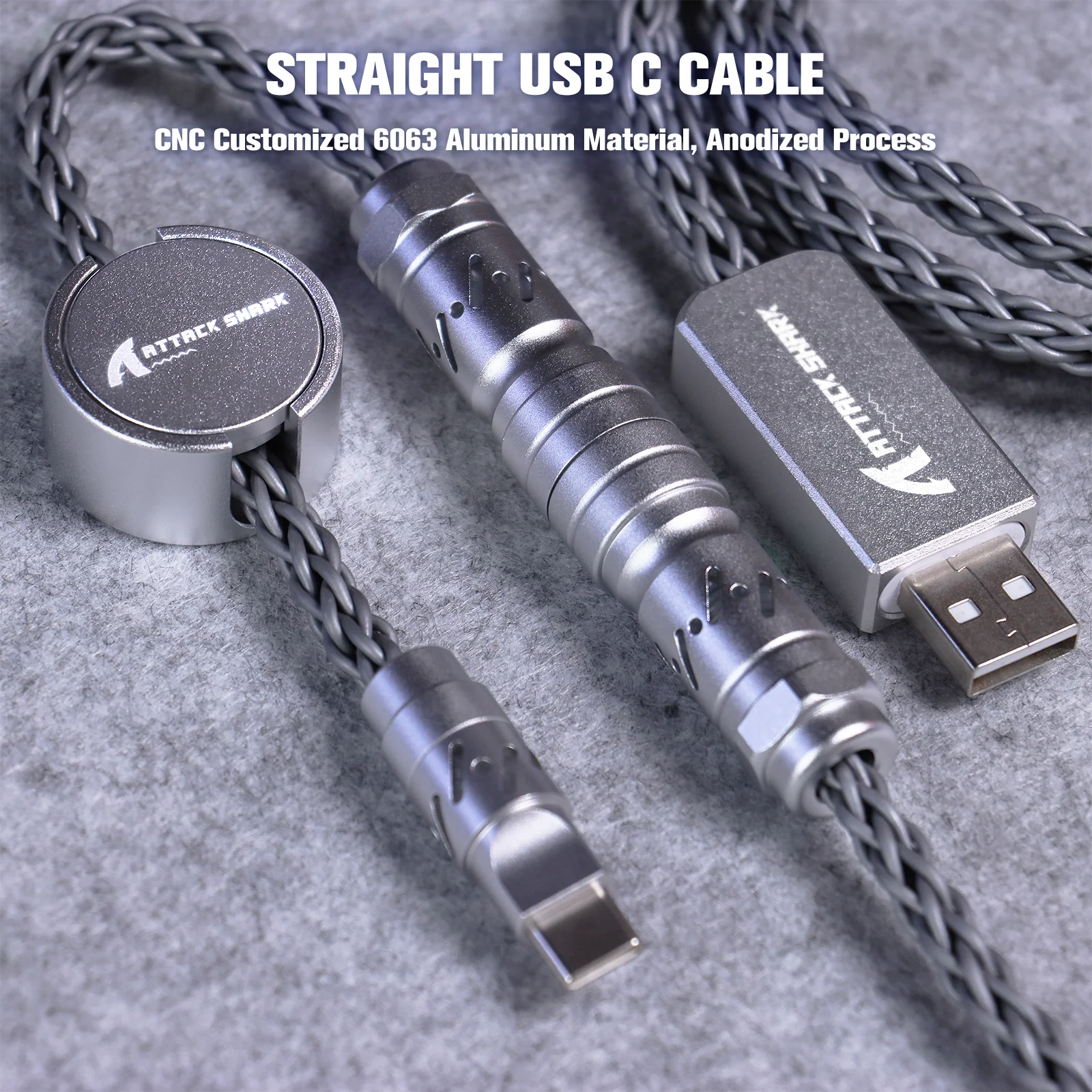 ATTACK SHARK C07 Custom Aviator Cable for 8KHz Magnetic Keyboard - Image 42