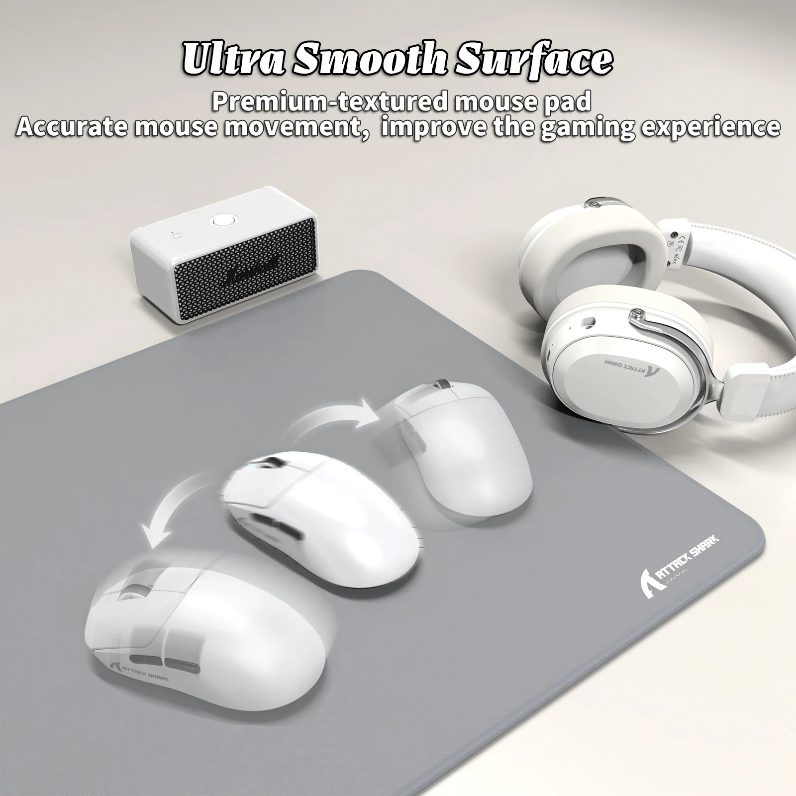 ATTACK SHARK CM02PRO eSport Gaming Mousepad (900x400x4 MM) - Image 13