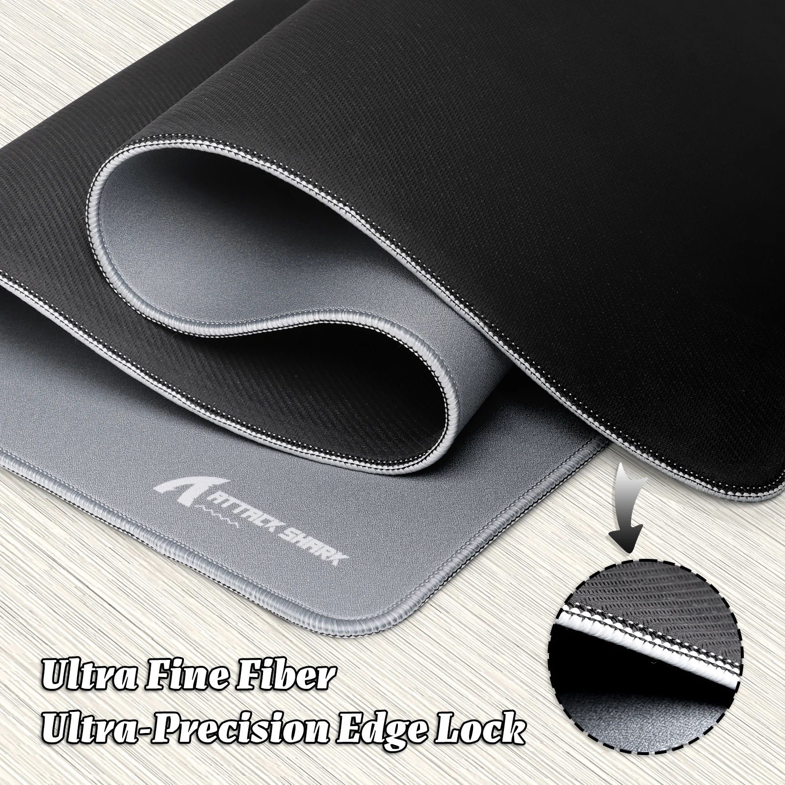 ATTACK SHARK CM02PRO eSport Gaming Mousepad (900x400x4 MM) - Image 15