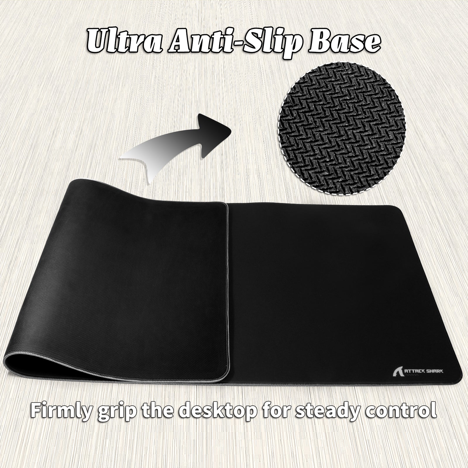ATTACK SHARK CM02PRO eSport Gaming Mousepad (900x400x4 MM) - Image 6