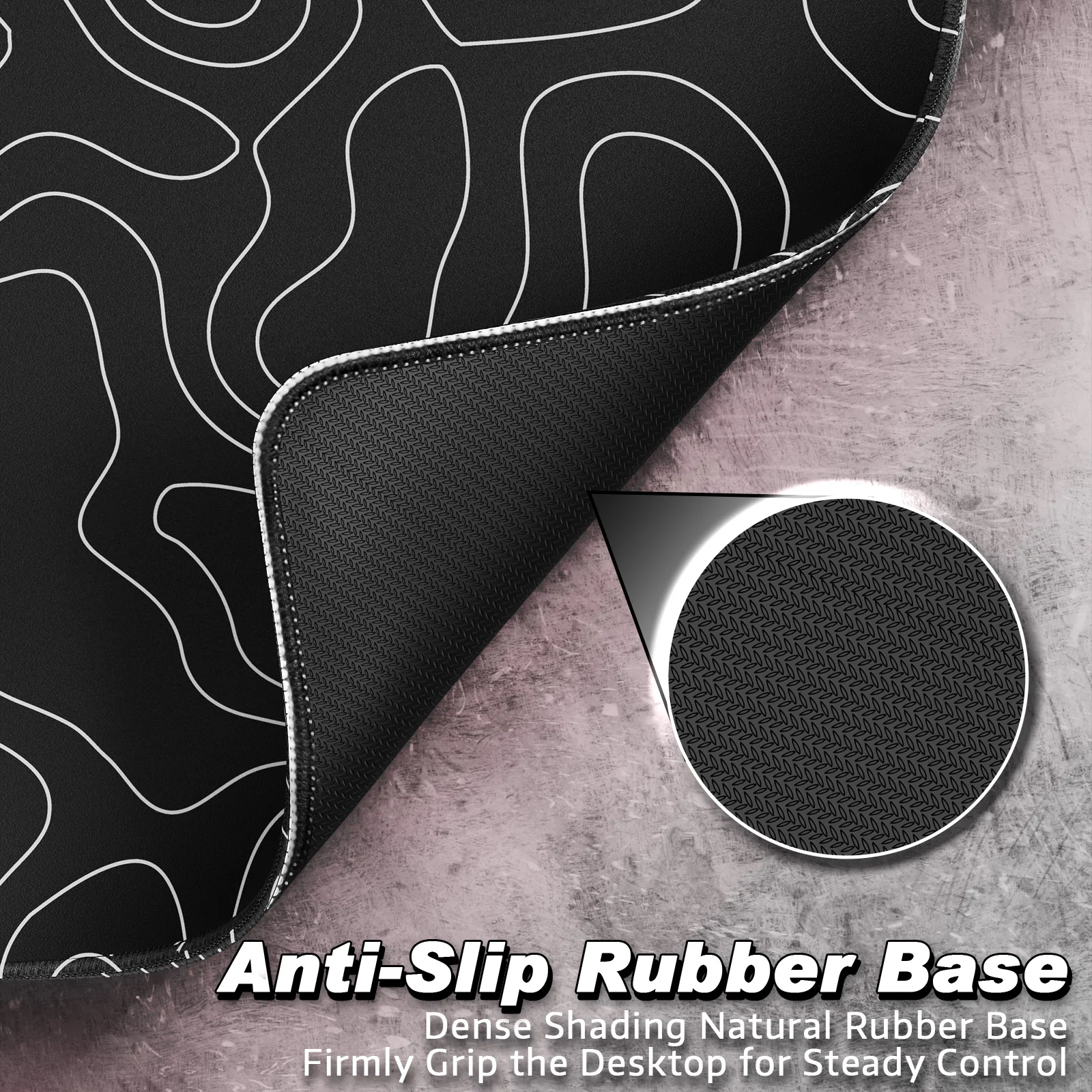 ATTACK SHARK CM02SE eSport Gaming Mousepad (410x310x4 MM) - Image 24