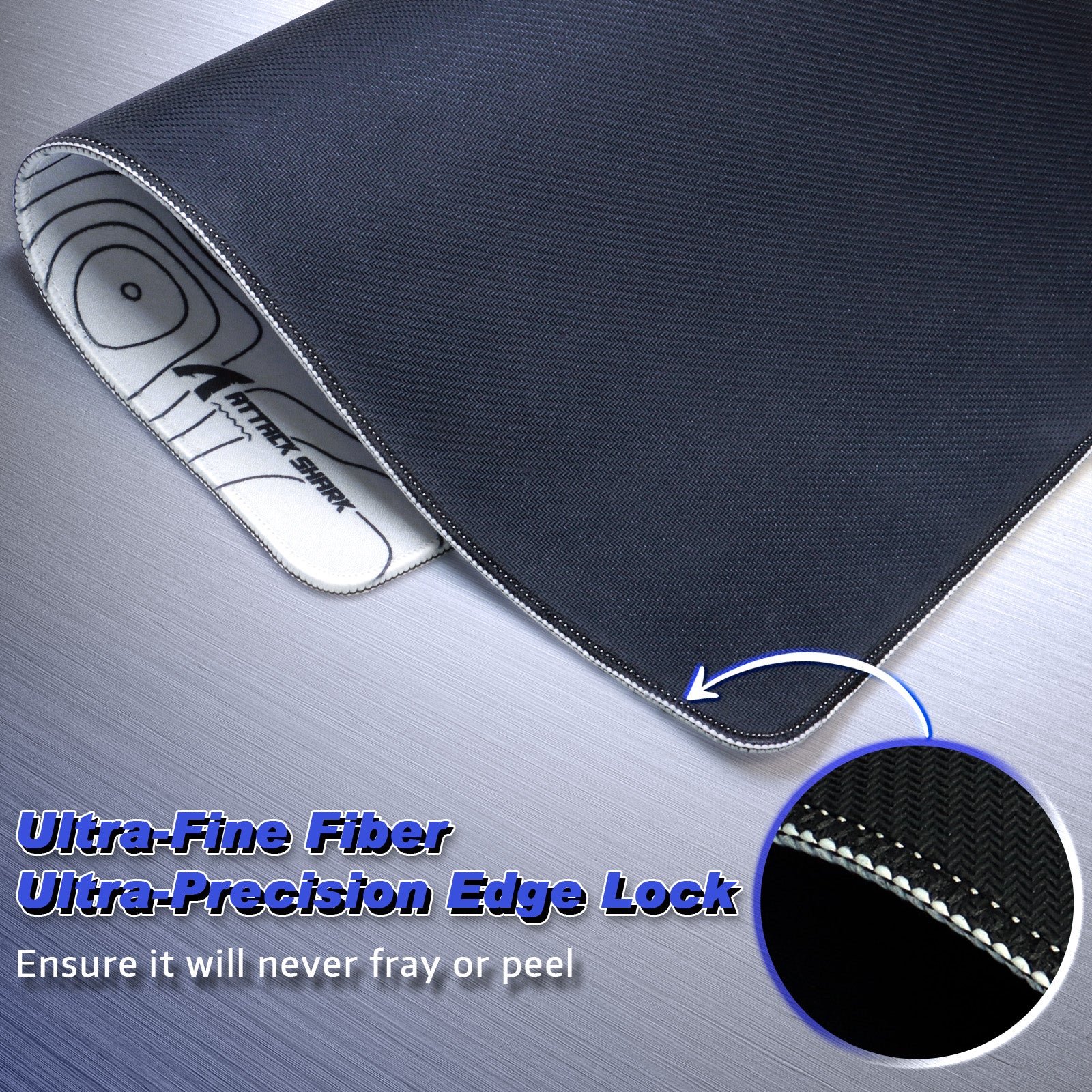 ATTACK SHARK CM02SE eSport Gaming Mousepad (410x310x4 MM) - Image 32