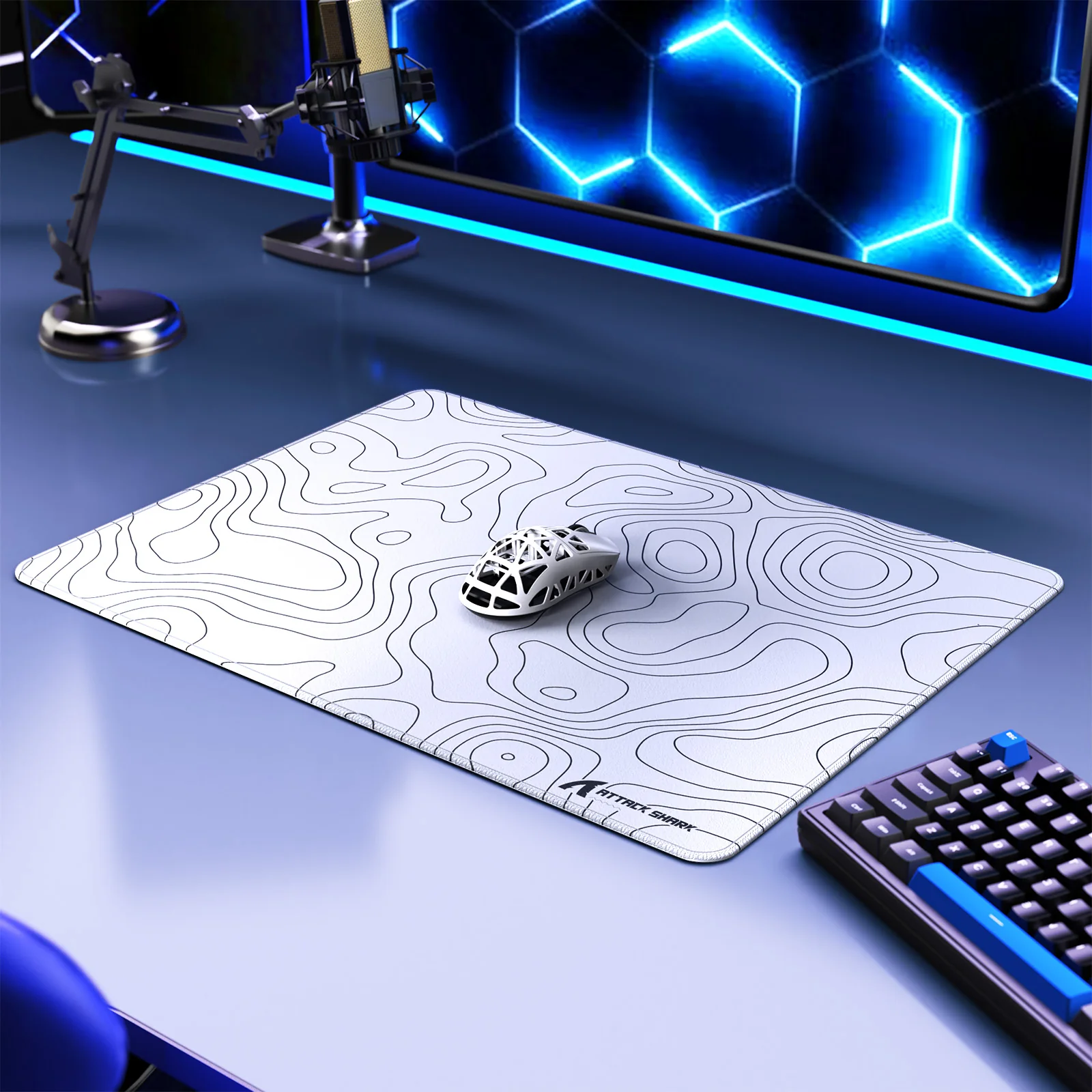 ATTACK SHARK CM02SE eSport Gaming Mousepad (410x310x4 MM) - Image 34