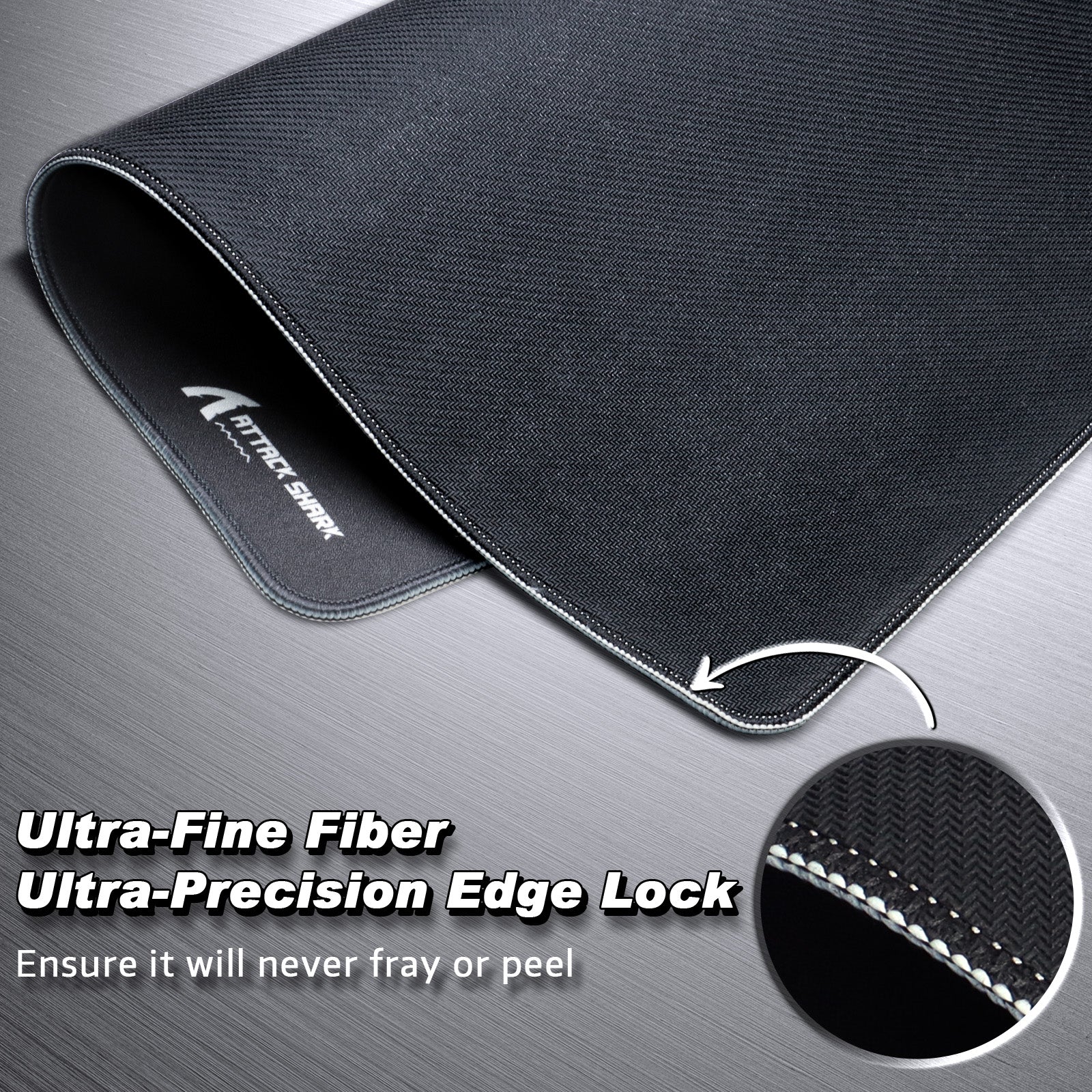 ATTACK SHARK CM02SE eSport Gaming Mousepad (410x310x4 MM) - Image 5