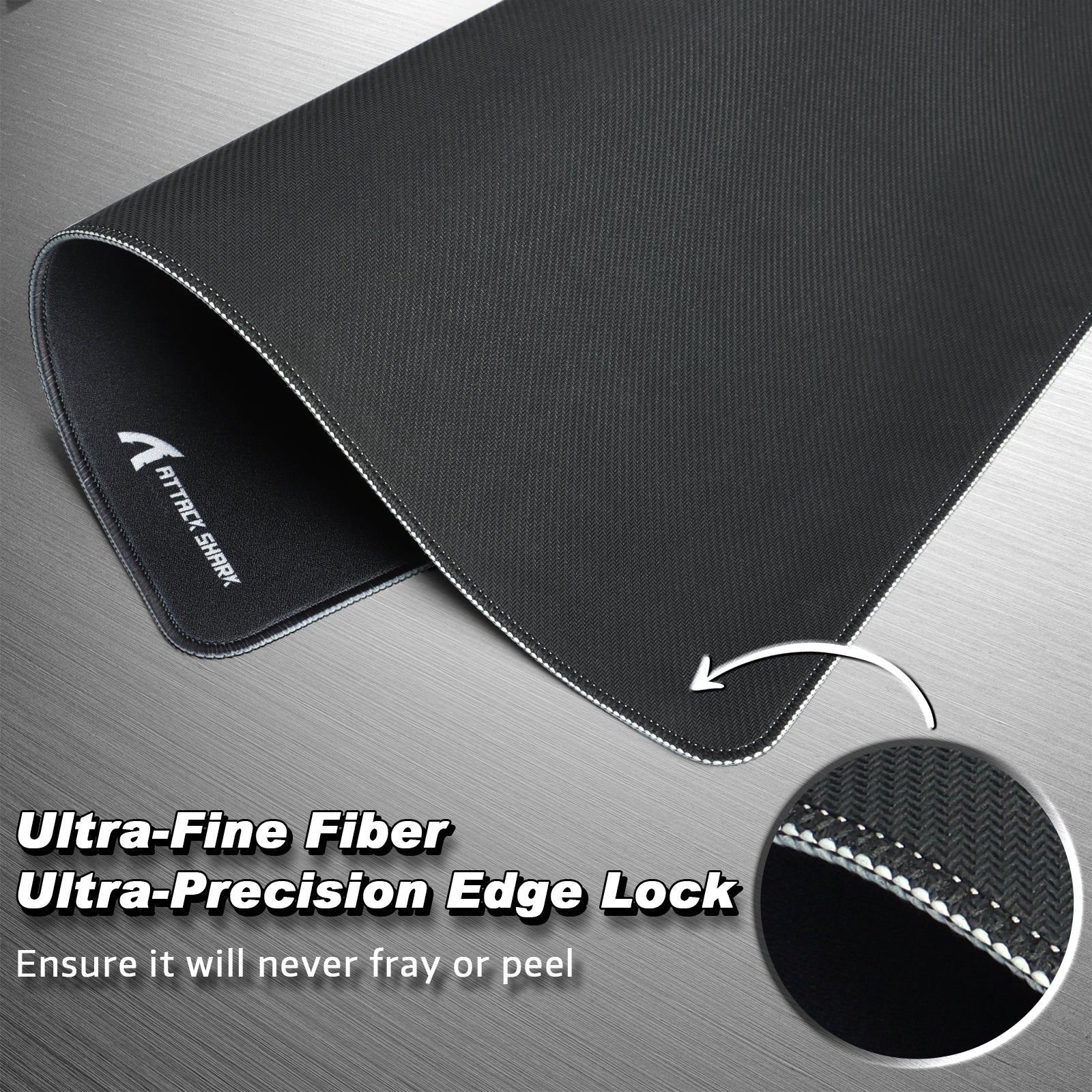 ATTACK SHARK CM02 eSport Gaming Mousepad (450x400x4 MM) - Image 23