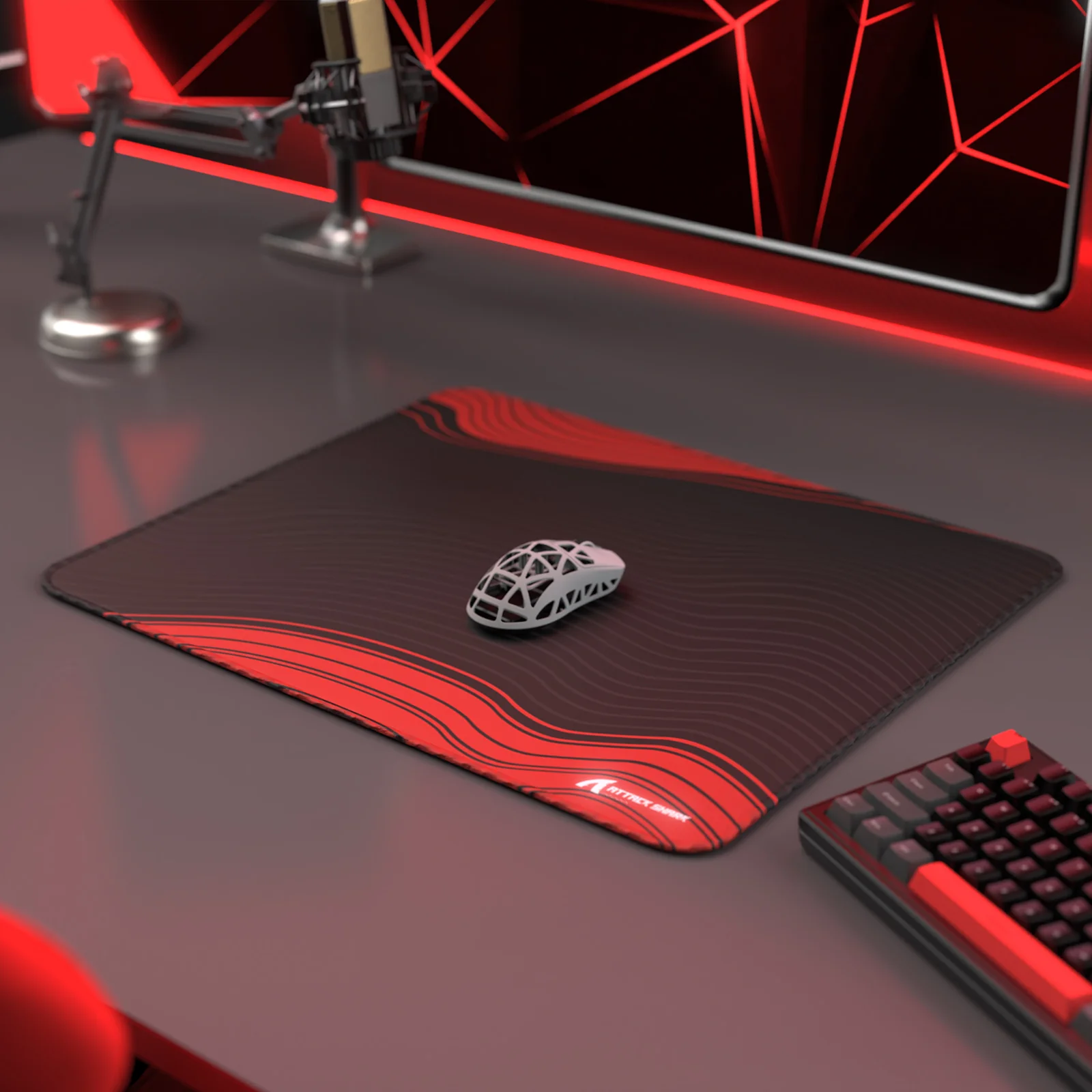 ATTACK SHARK CM02 eSport Gaming Mousepad (450x400x4 MM) - Image 52