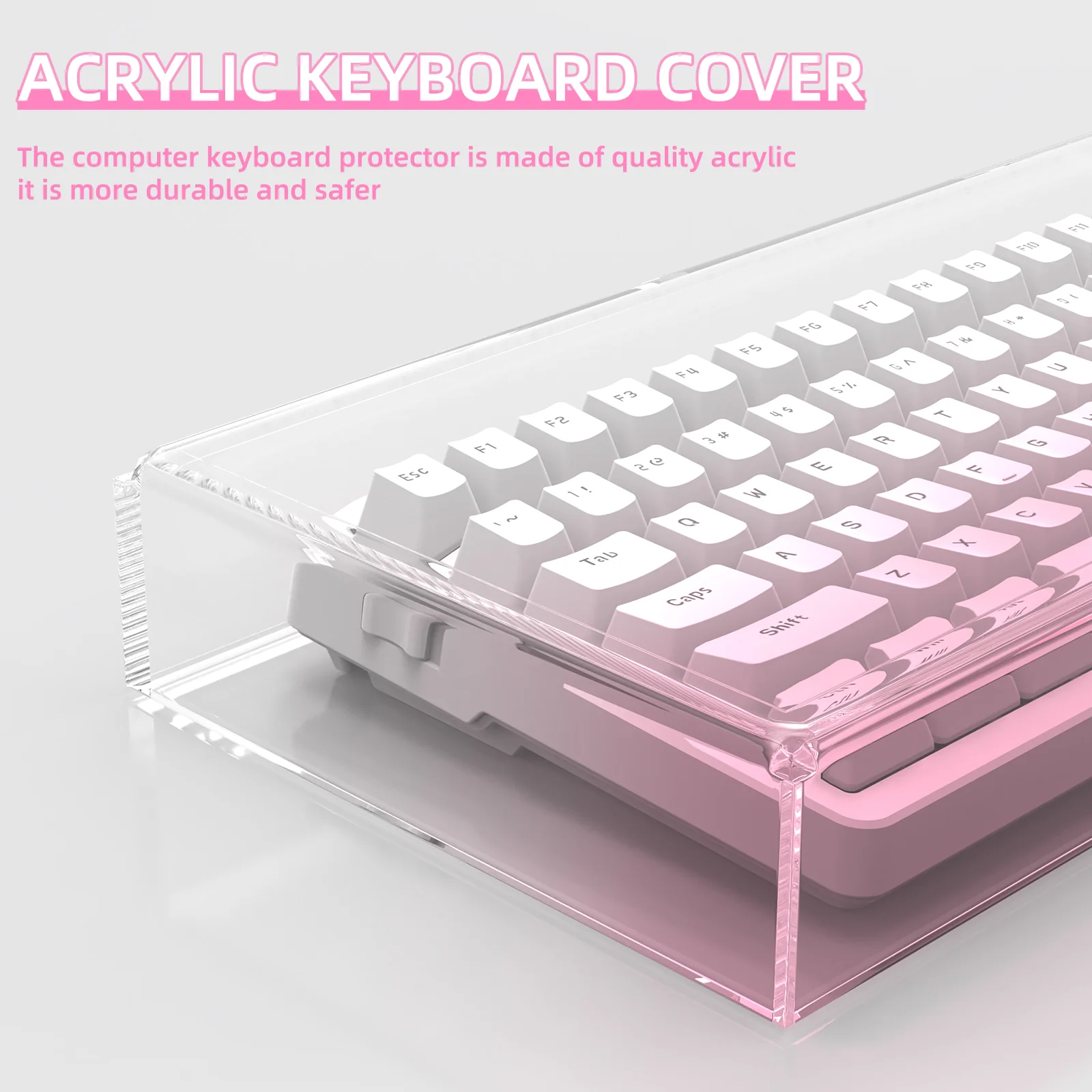 ATTACK SHARK 98 Keys Keyboard Dust Cover - Image 11