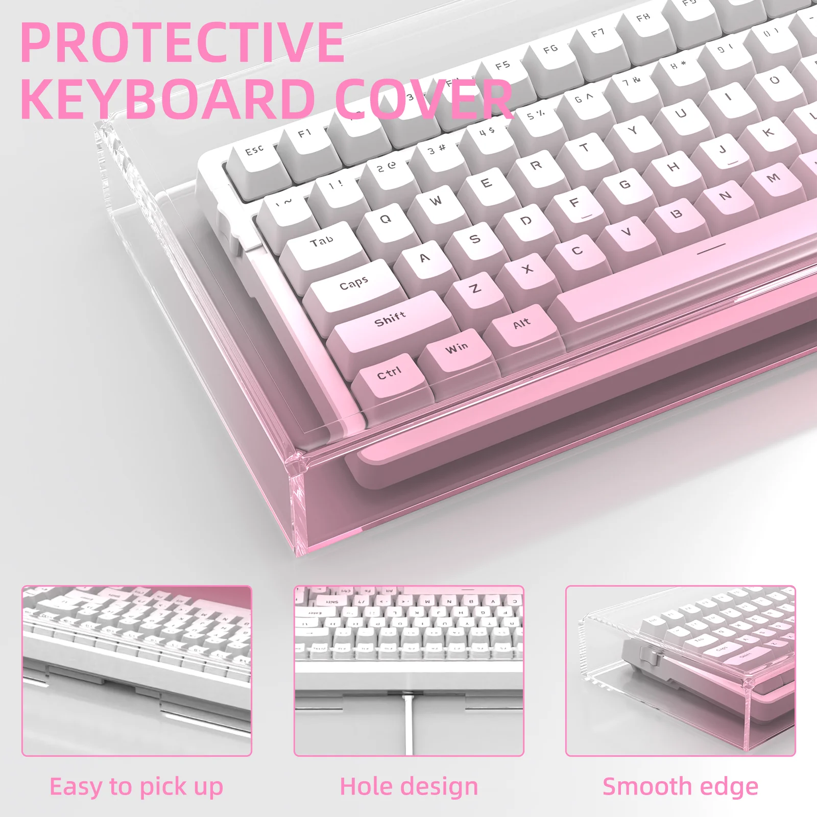 ATTACK SHARK 98 Keys Keyboard Dust Cover - Image 14
