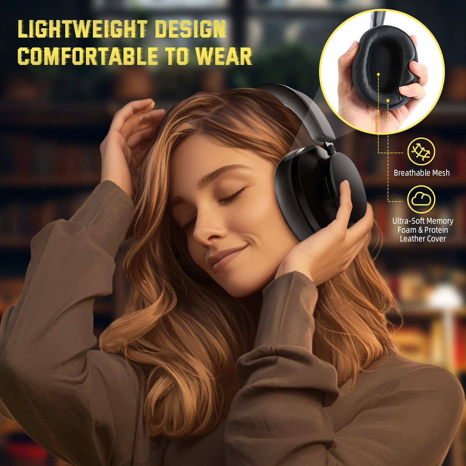 ATTACK SHARK G500 Ultra-Light Dual-Mode Gaming Headset - Image 8