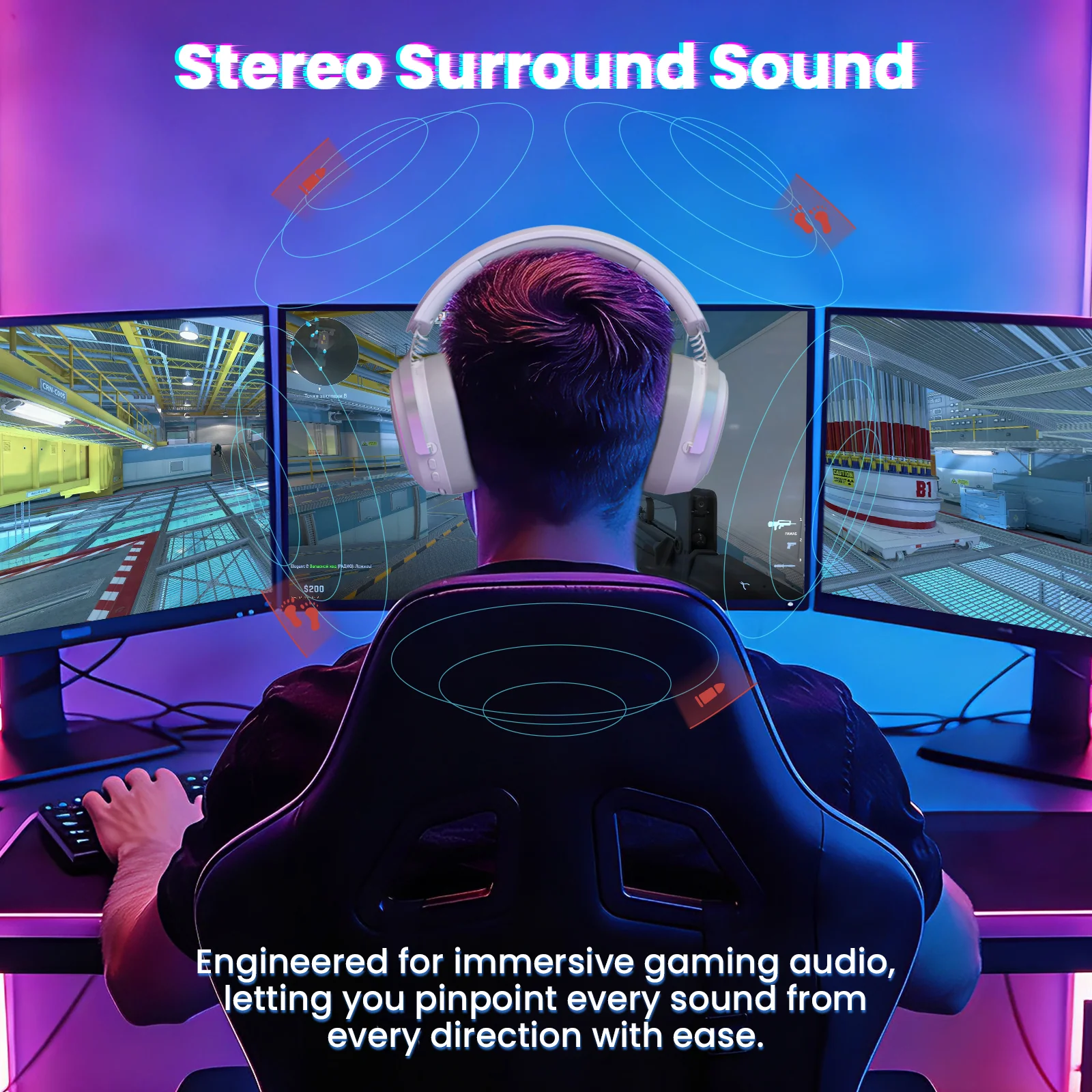 ATTACK SHARK G800 Wireless Gaming Headset - Image 14