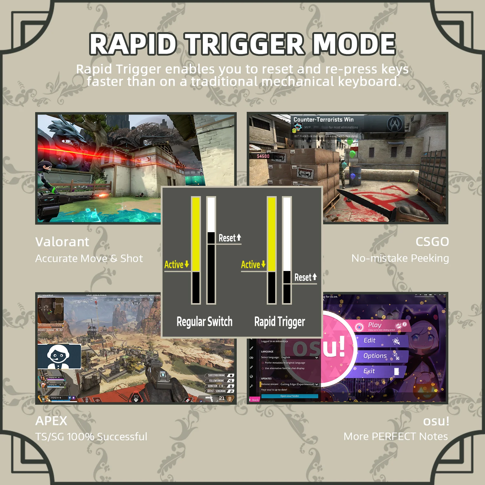 ATTACK SHARK K85 Rapid Trigger Keyboard Magnetic Switch - Image 12