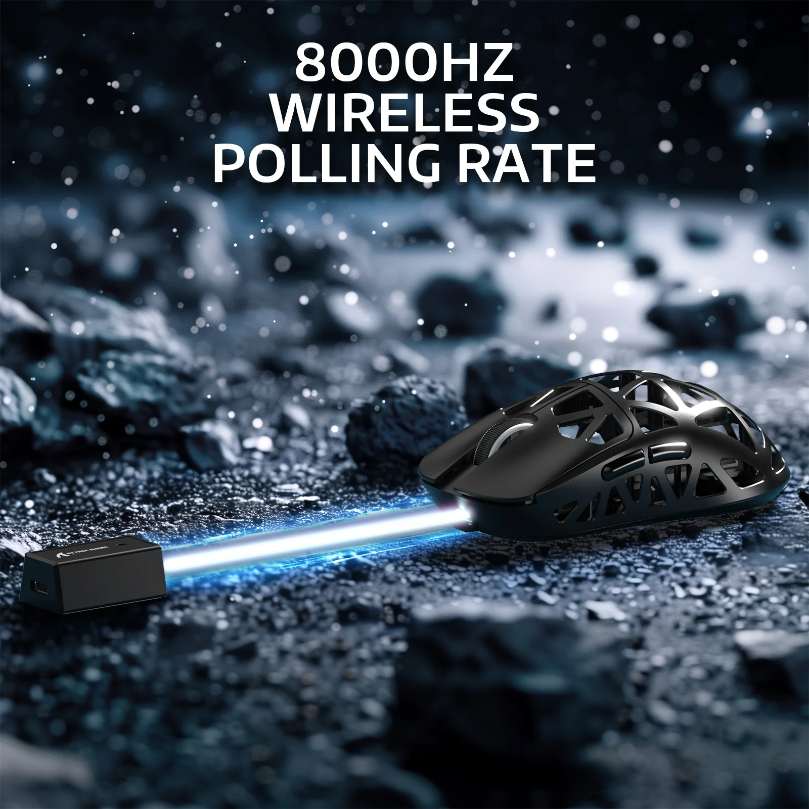ATTACK SHARK R2 Magnesium Alloy PAW3950 Gaming Mouse 8K (Not Include the Charging Dock) - Image 32