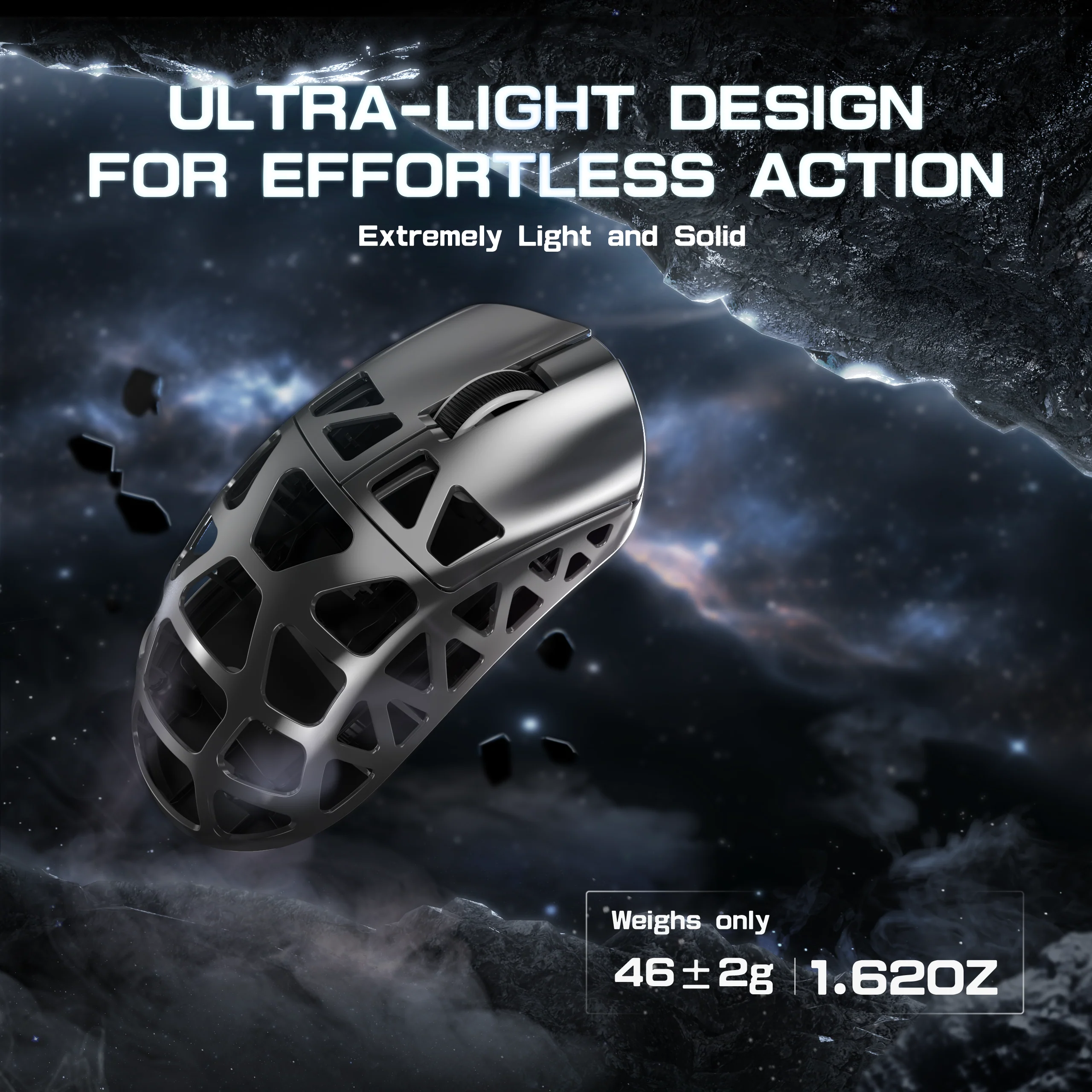 ATTACK SHARK R3 Magnesium Alloy Gaming Mouse 8K with C06 Coiled Cable - Image 3
