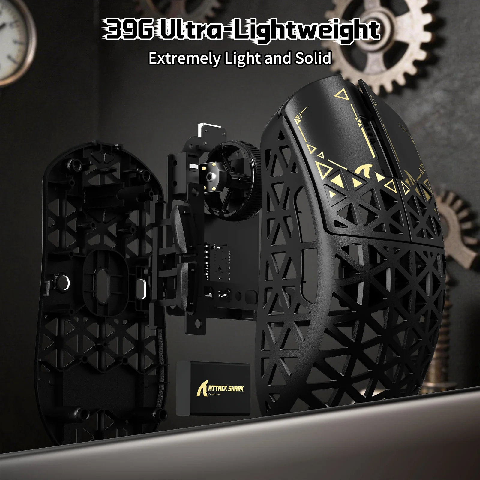 ATTACK SHARK R68 HE & R5 ULTRA Carbon Fiber Gaming Bundle With C01 ULTRA Coiled Cable - Image 7