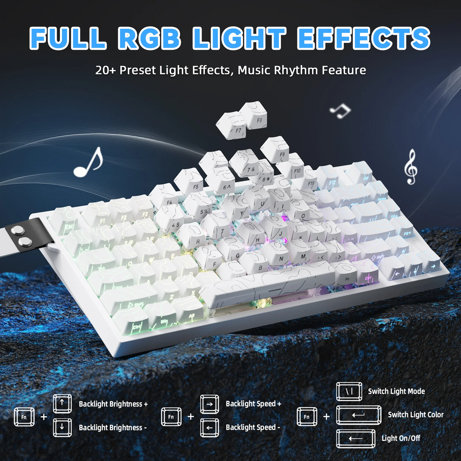 ATTACK SHARK R82 HE Rapid Trigger Keyboard Magnetic Switch with 0.005MM RT - Image 14