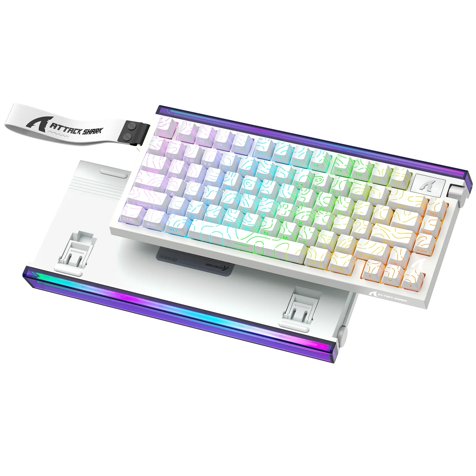 ATTACK SHARK R85 HE Rapid Trigger Keyboard Magnetic Switch with Custom Lightbox - Image 32