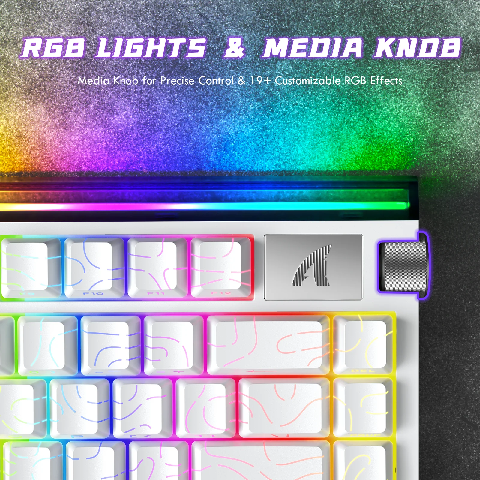 ATTACK SHARK R85 HE Rapid Trigger Keyboard Magnetic Switch with Custom Lightbox - Image 37