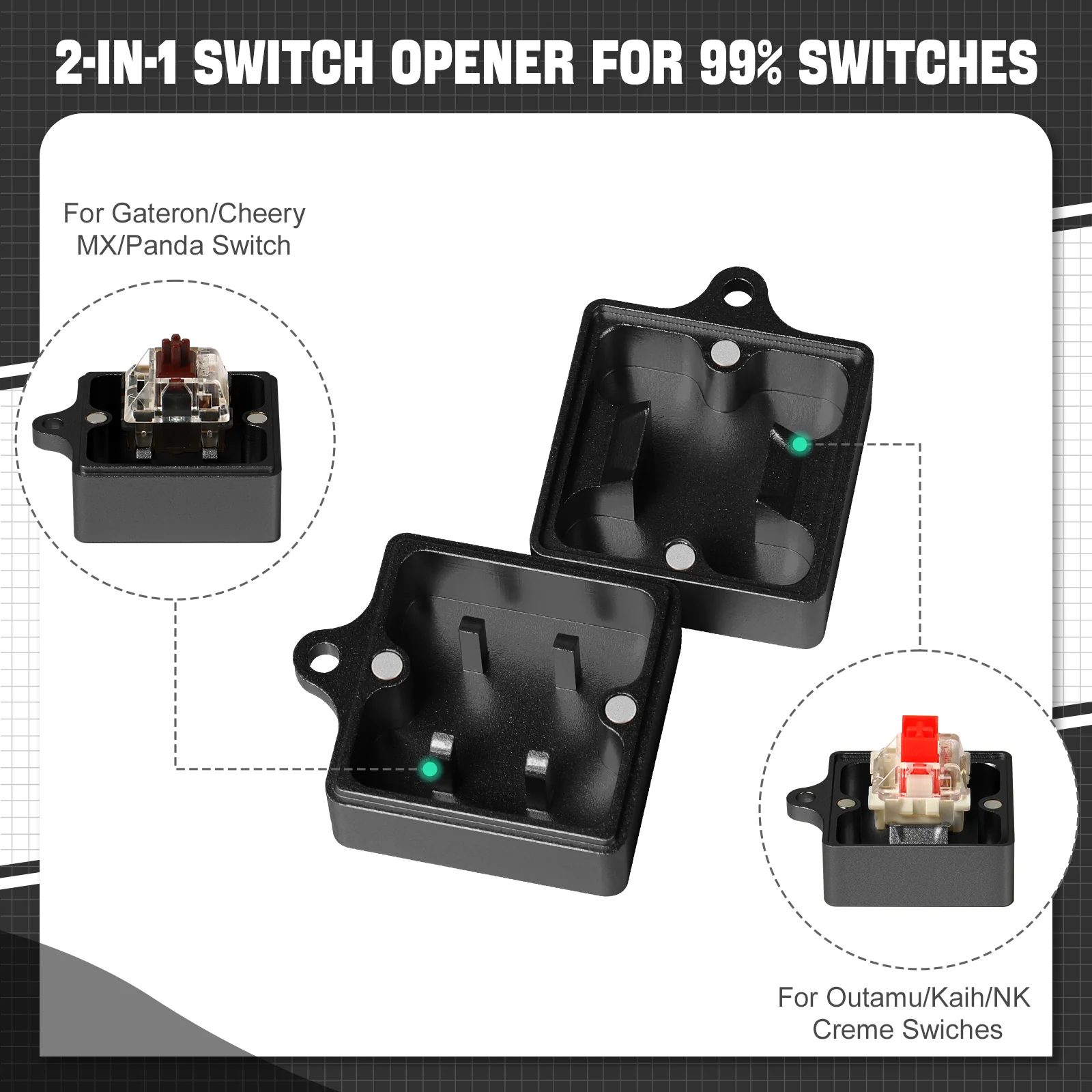 ATTACK SHARK Switch Opener Kit with Switch Puller - Image 3