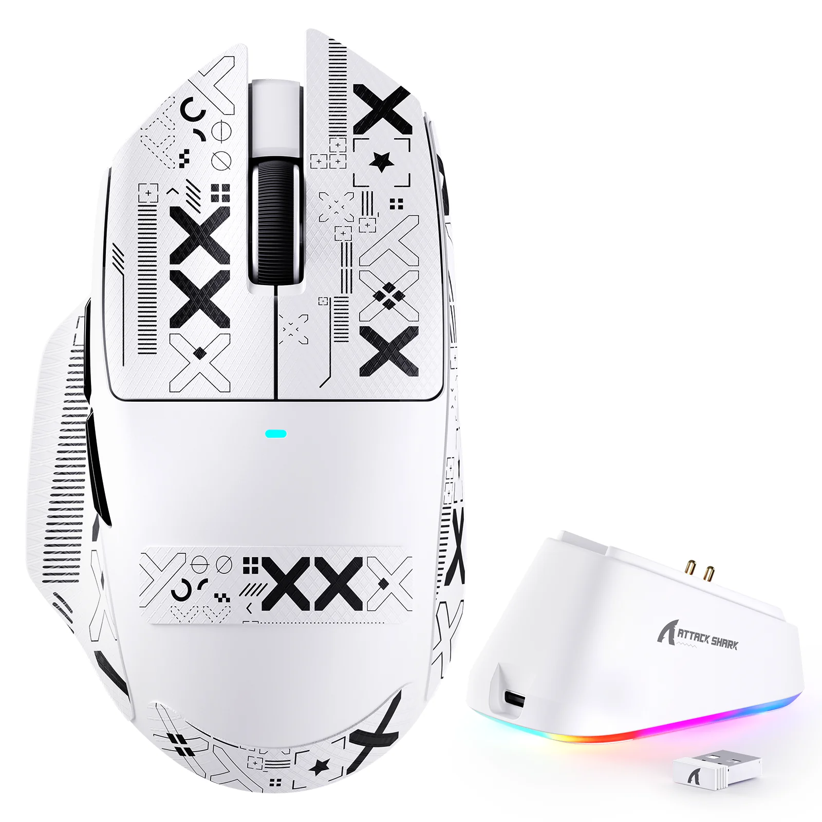 ATTACK SHARK V6 Ultra-Light Tri-Mode Gaming Mouse - Image 16