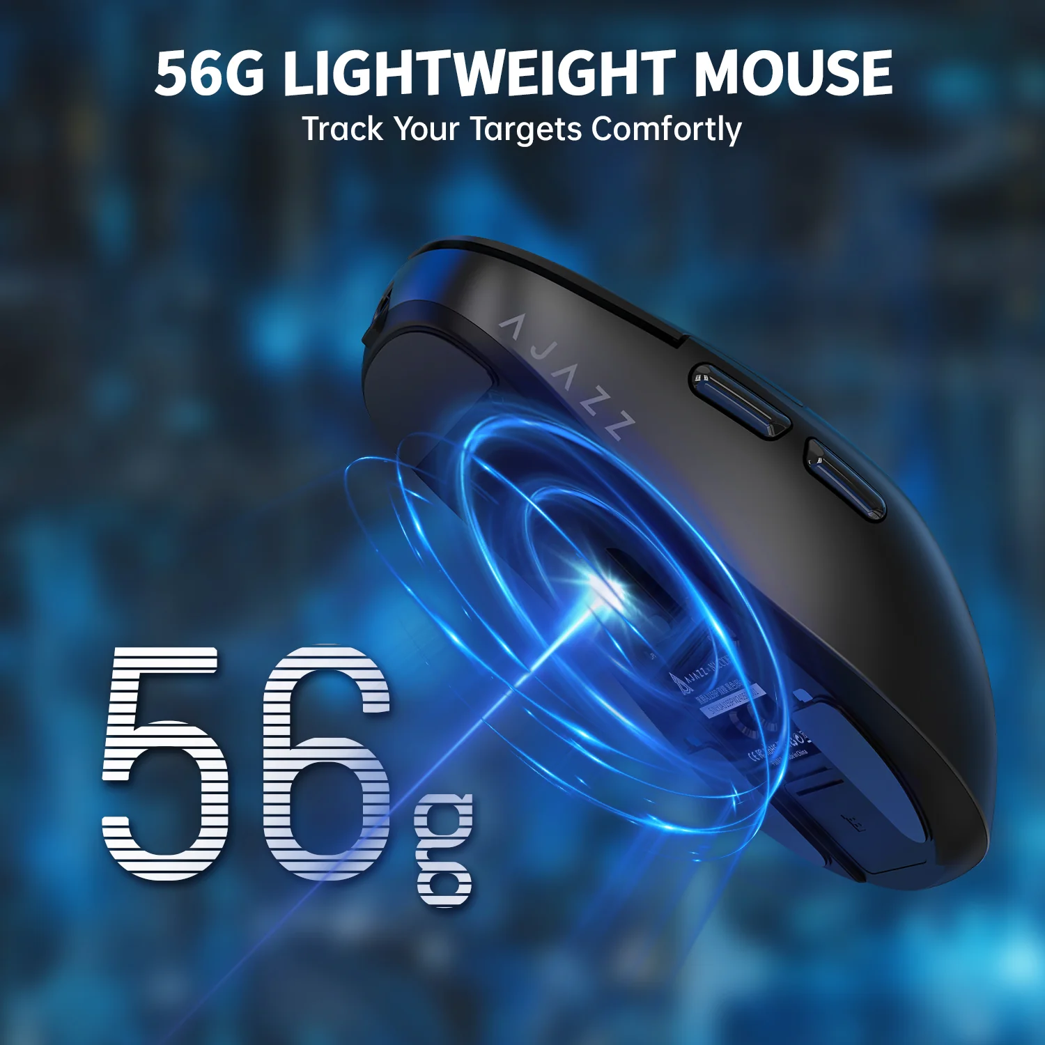 ATTACK SHARK x AJ159P Tri-mode Gaming Mouse with with Magnetic Charging Dock - Image 16