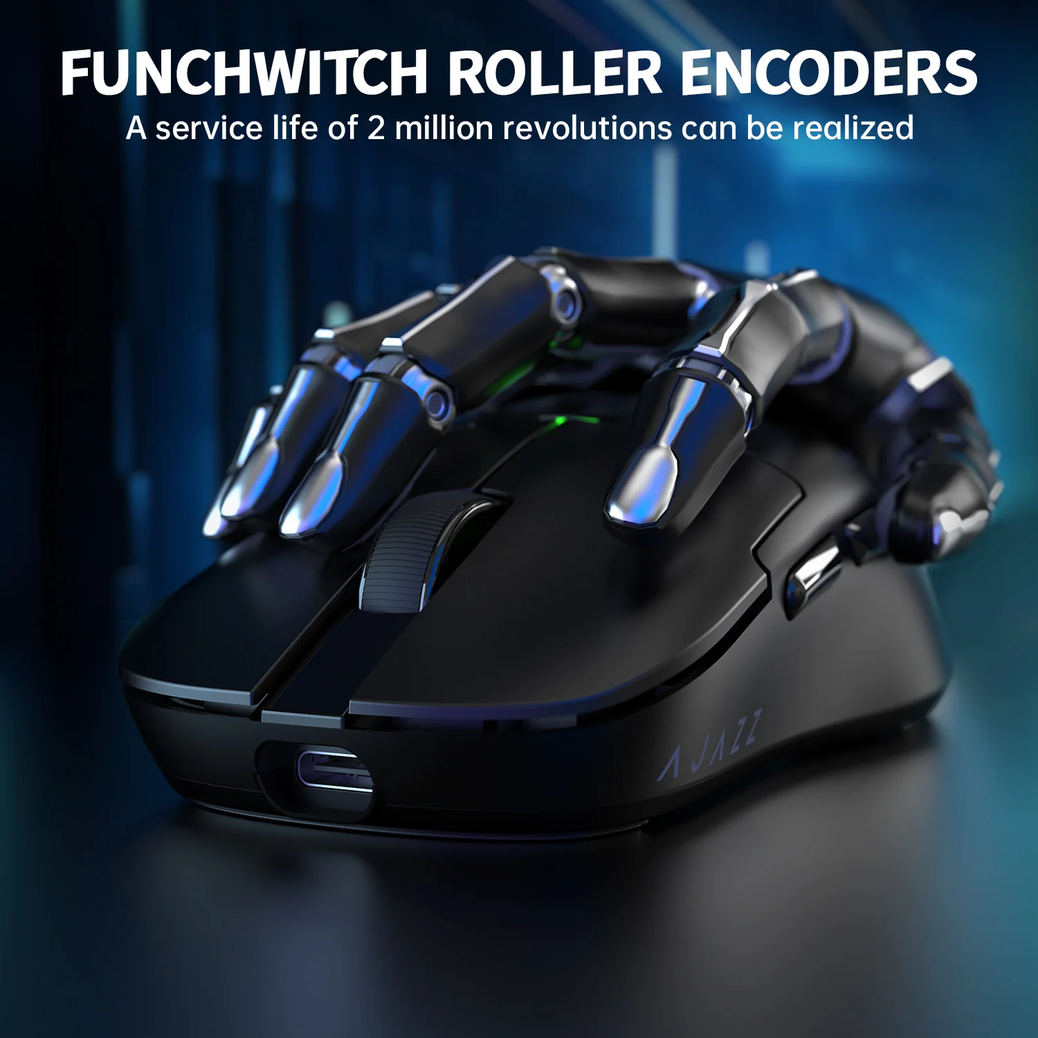ATTACK SHARK x AJ159P Tri-mode Gaming Mouse with with Magnetic Charging Dock - Image 19