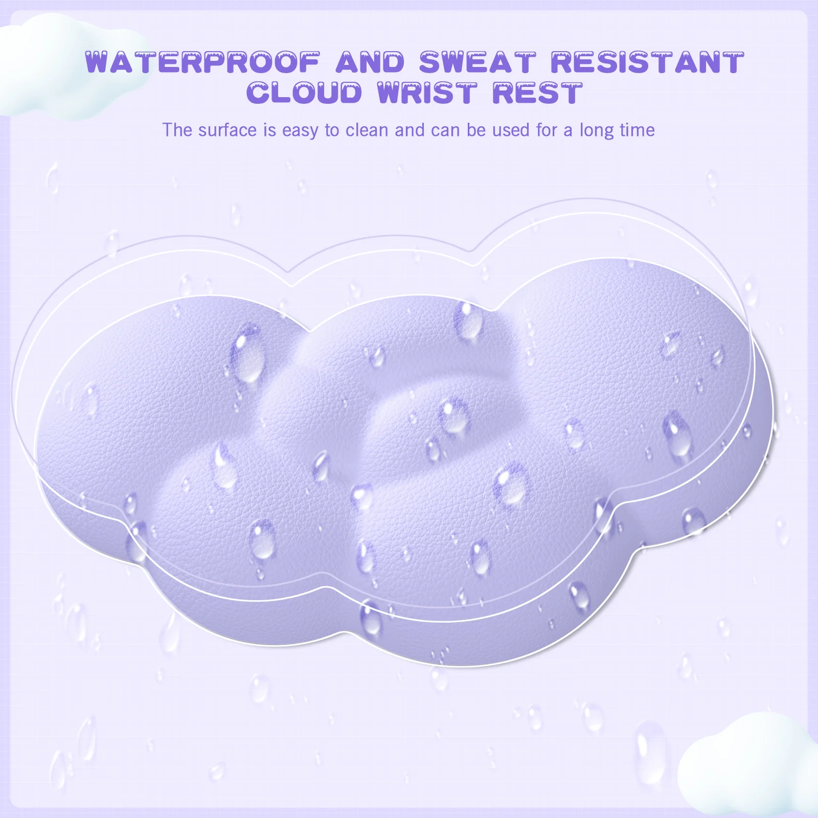 ATTACK SHARK X MAMBASNAKE Cloud Mouse Wrist Rest - Image 11
