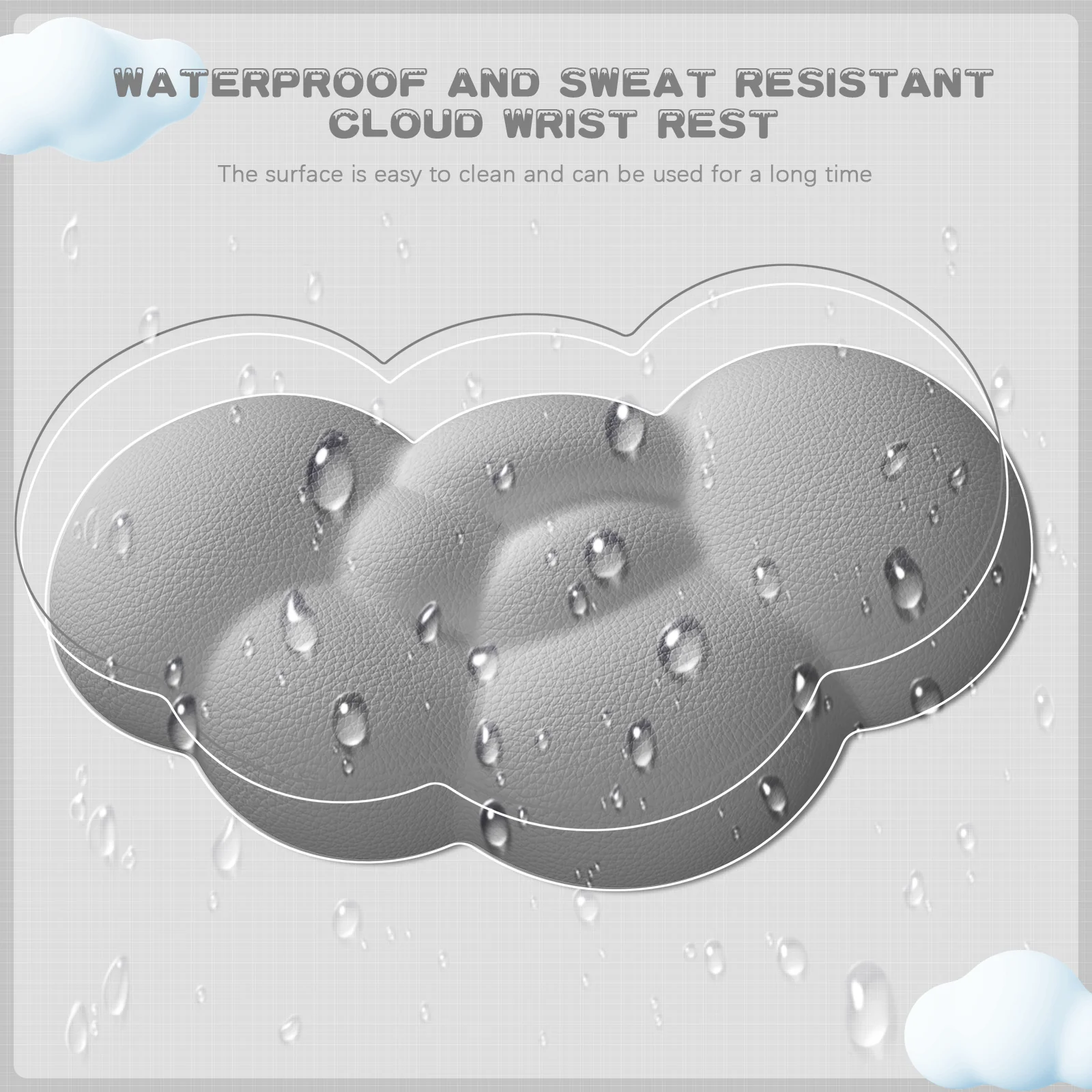 ATTACK SHARK X MAMBASNAKE Cloud Mouse Wrist Rest - Image 60