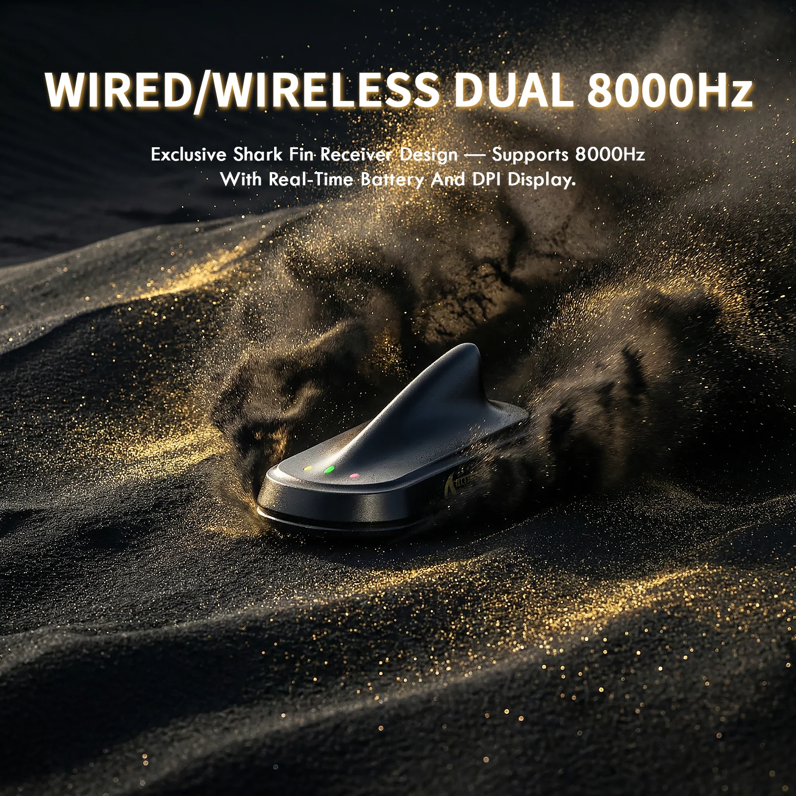 ATTACK SHARK X11 ULTRA Carbon Fiber Wireless Gaming Mouse With C06 Ultra LED Cable - Image 14