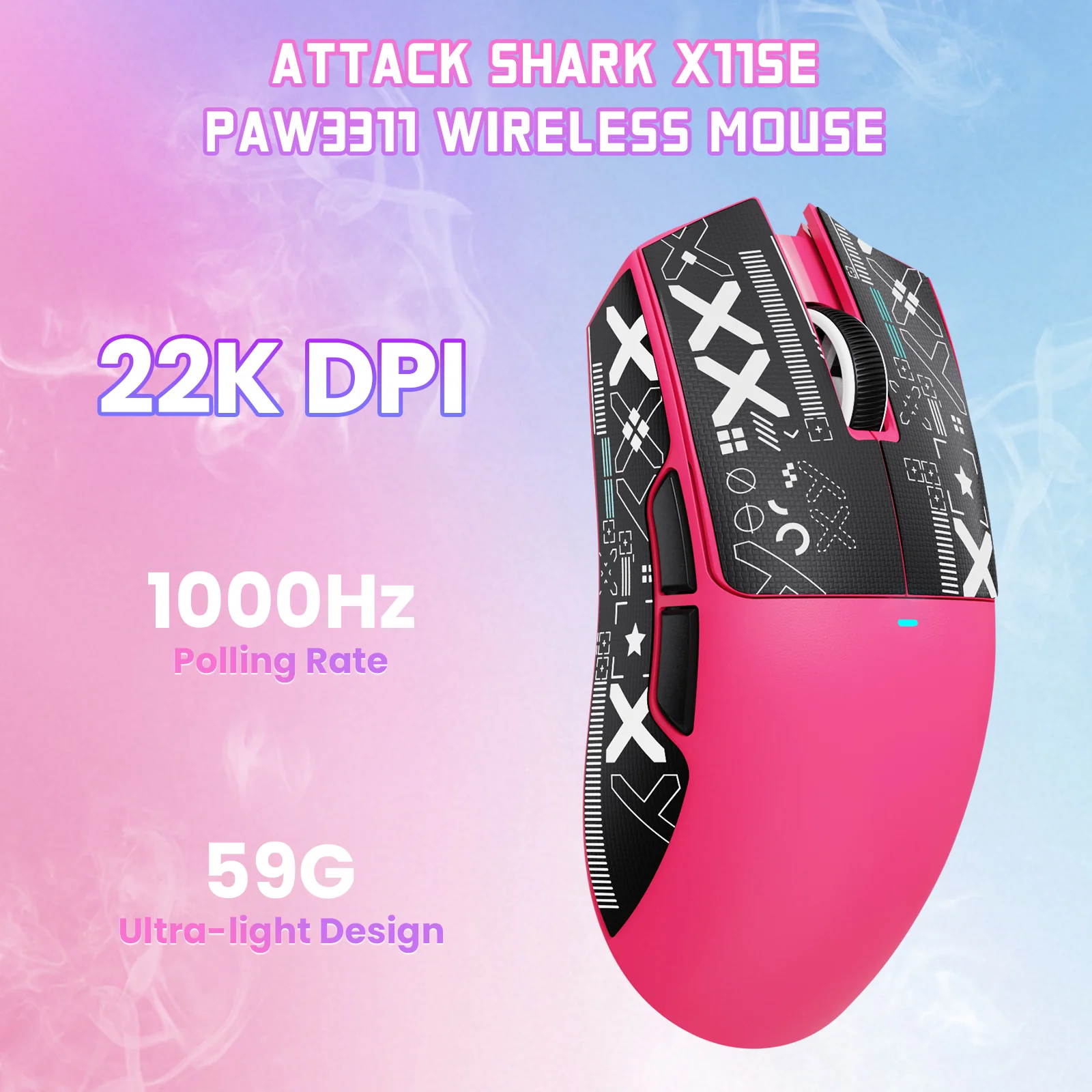 ATTACK SHARK X11SE Wireless Gaming Mouse - Image 55