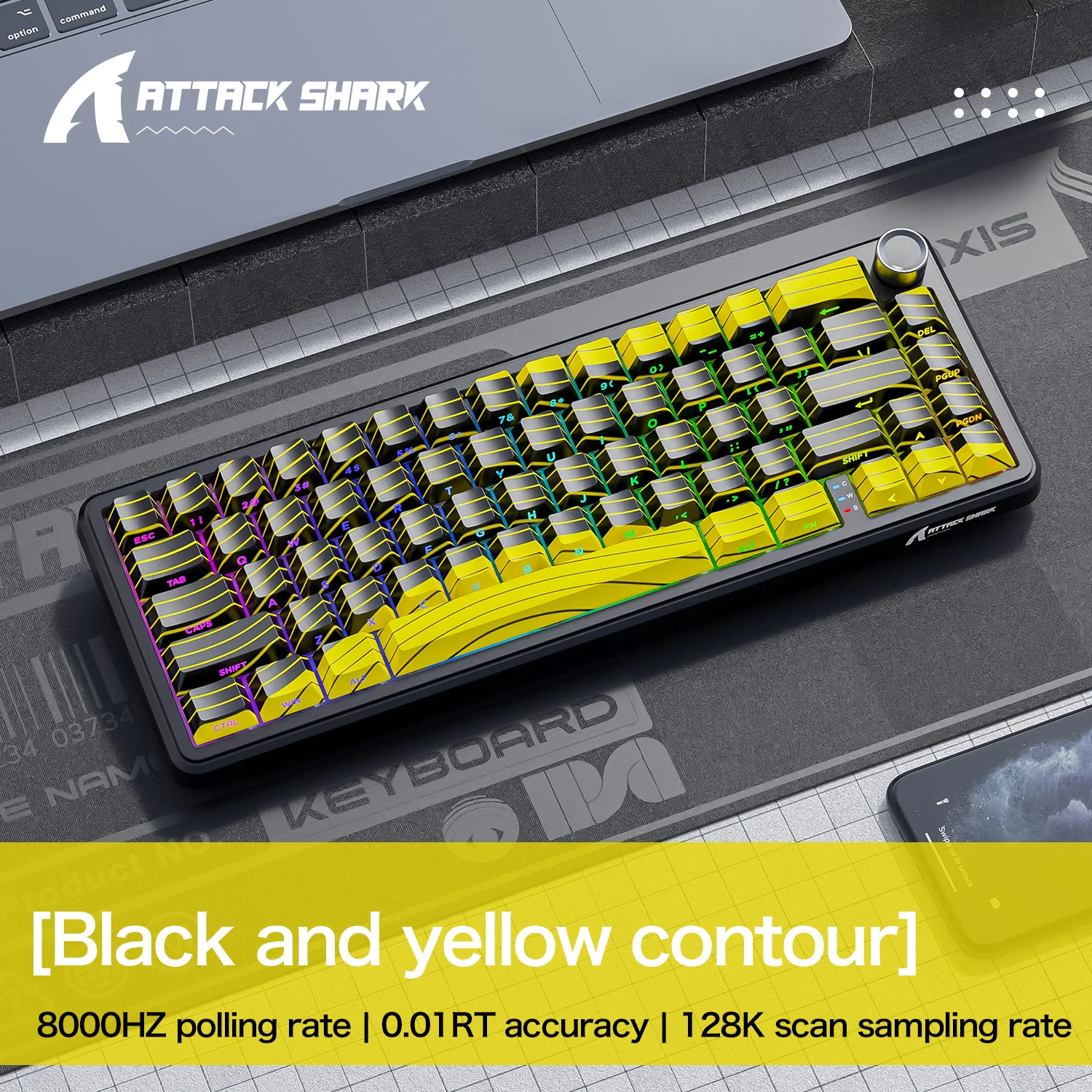 ATTACK SHARK X65PRO HE Rapid Trigger Keyboard - Image 15
