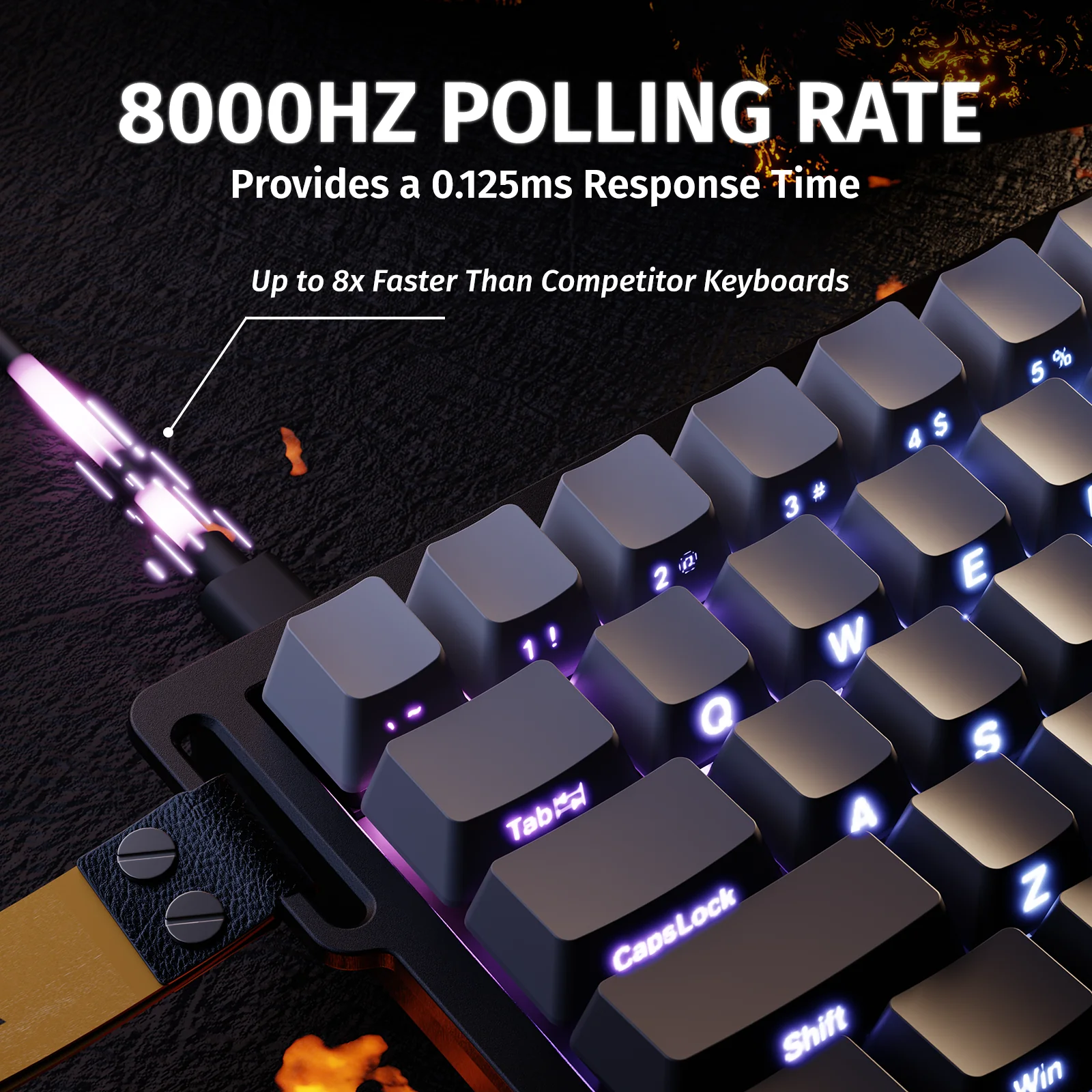 ATTACK SHARK X68 HE Rapid Trigger Keyboard Magnetic Switch - Image 21