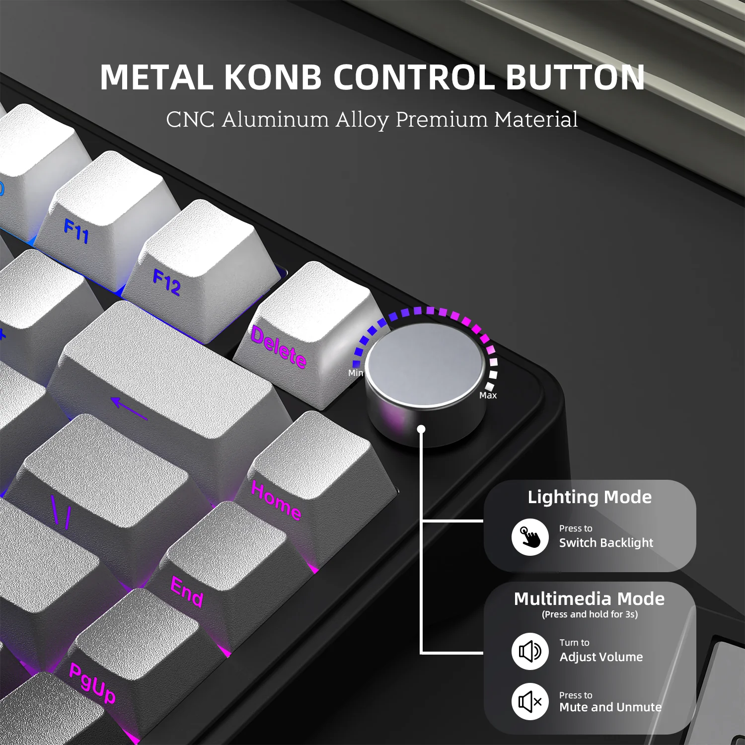 ATTACK SHARK X85 Wireless Mechanical Keyboard - Image 4