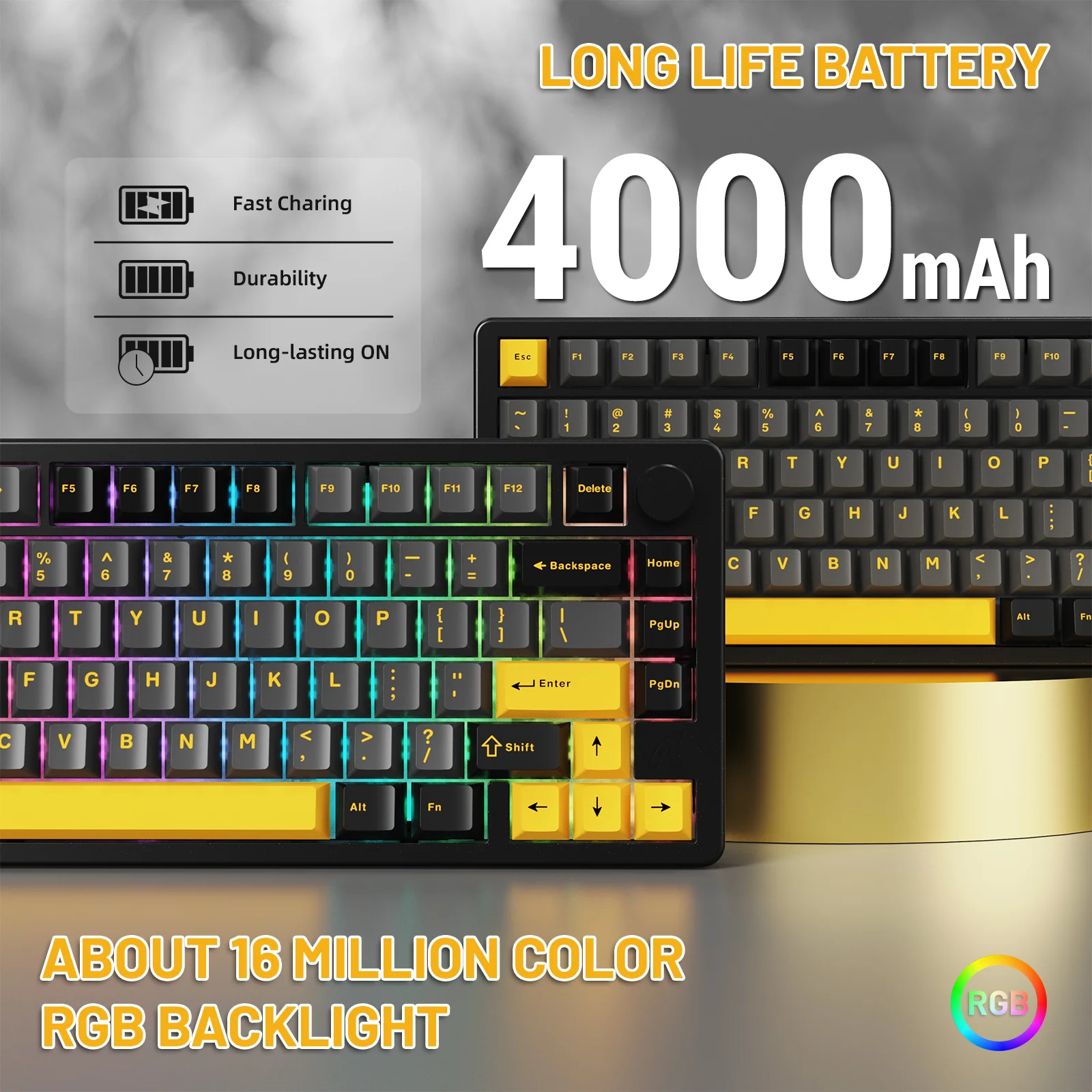 ATTACK SHARK X86 Full Aluminum Keyboard - Image 16