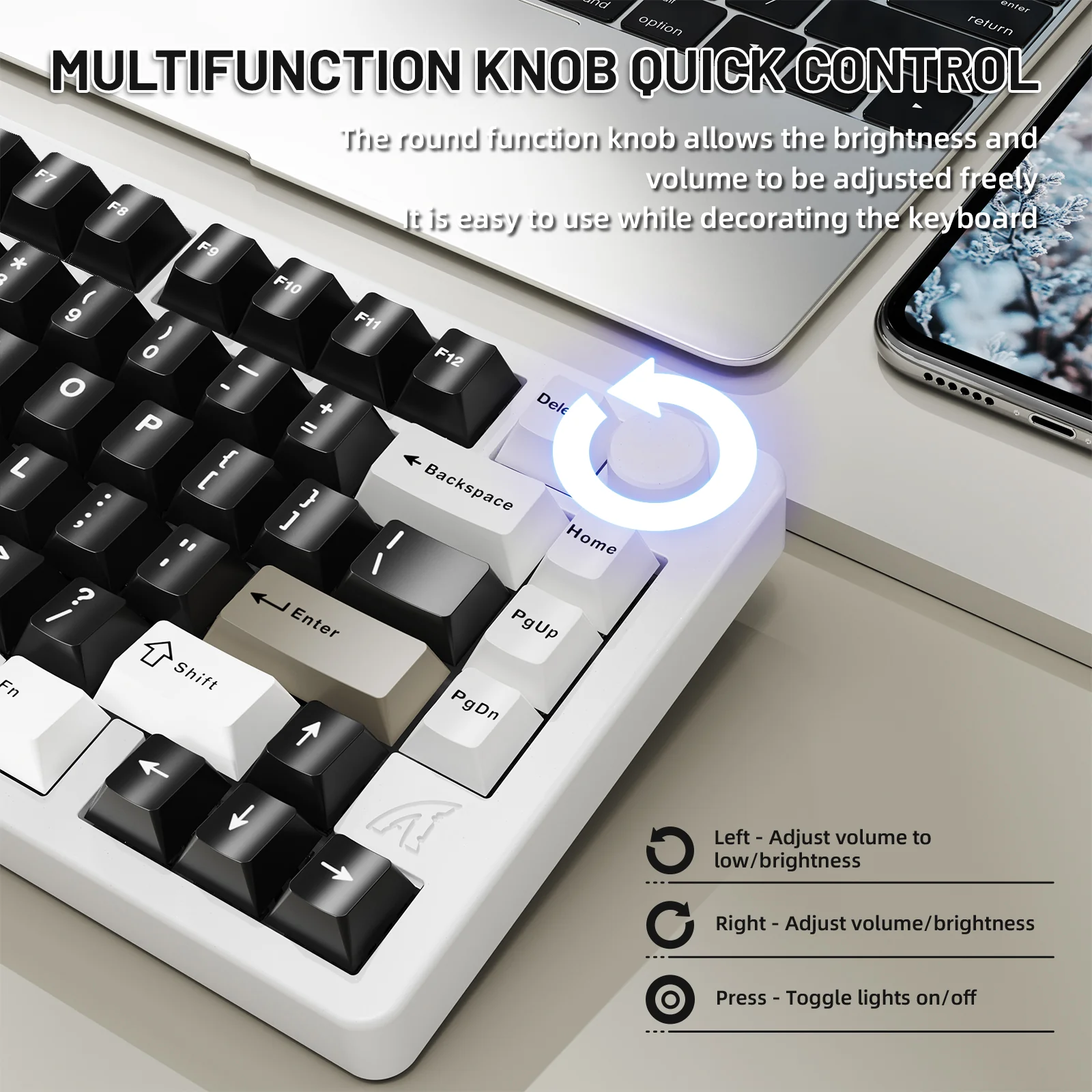 ATTACK SHARK X86 Full Aluminum Keyboard - Image 6