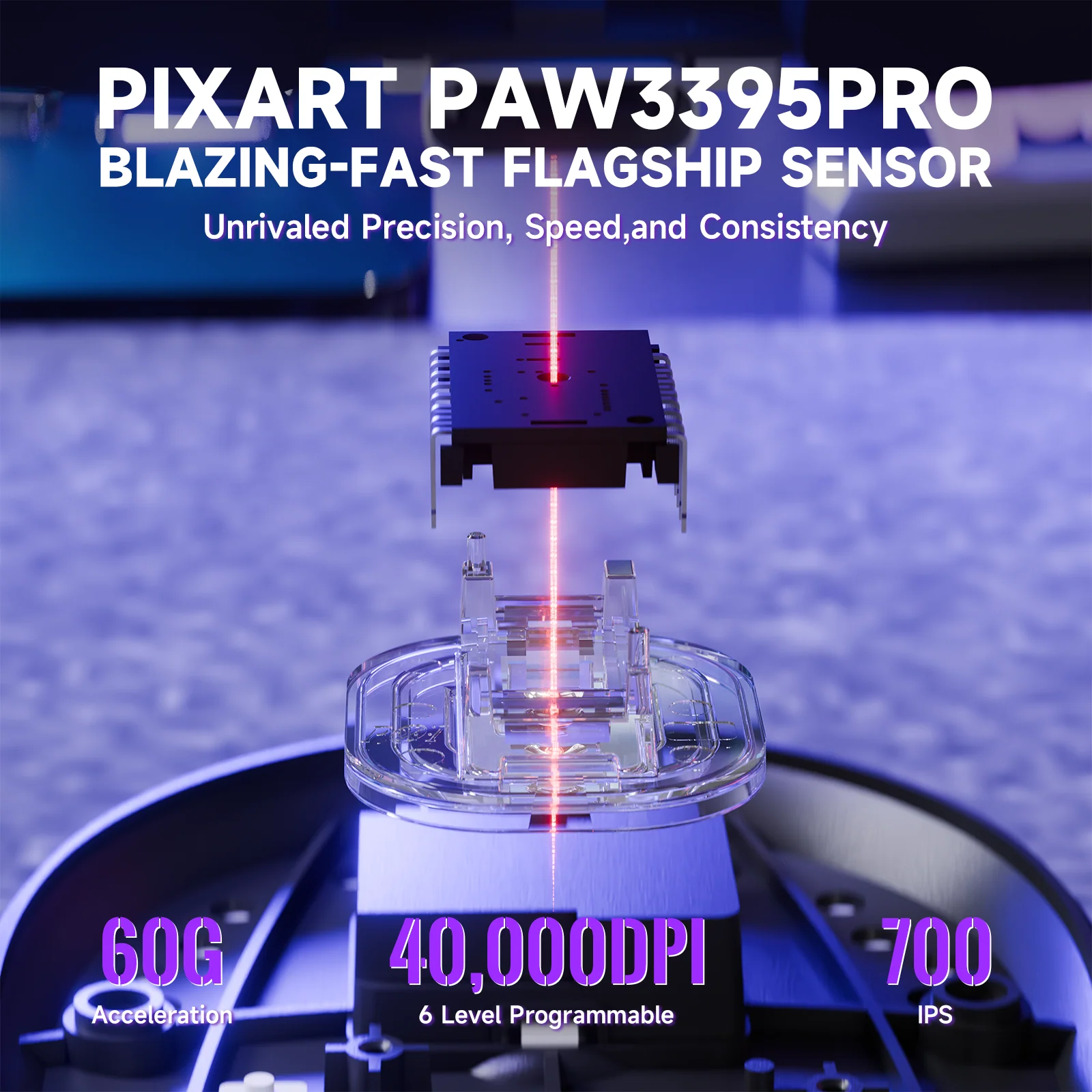 ATTACK SHARK X8PRO Ultra-Light Wireless Gaming Mouse & C06ULTRA Cable - Image 11