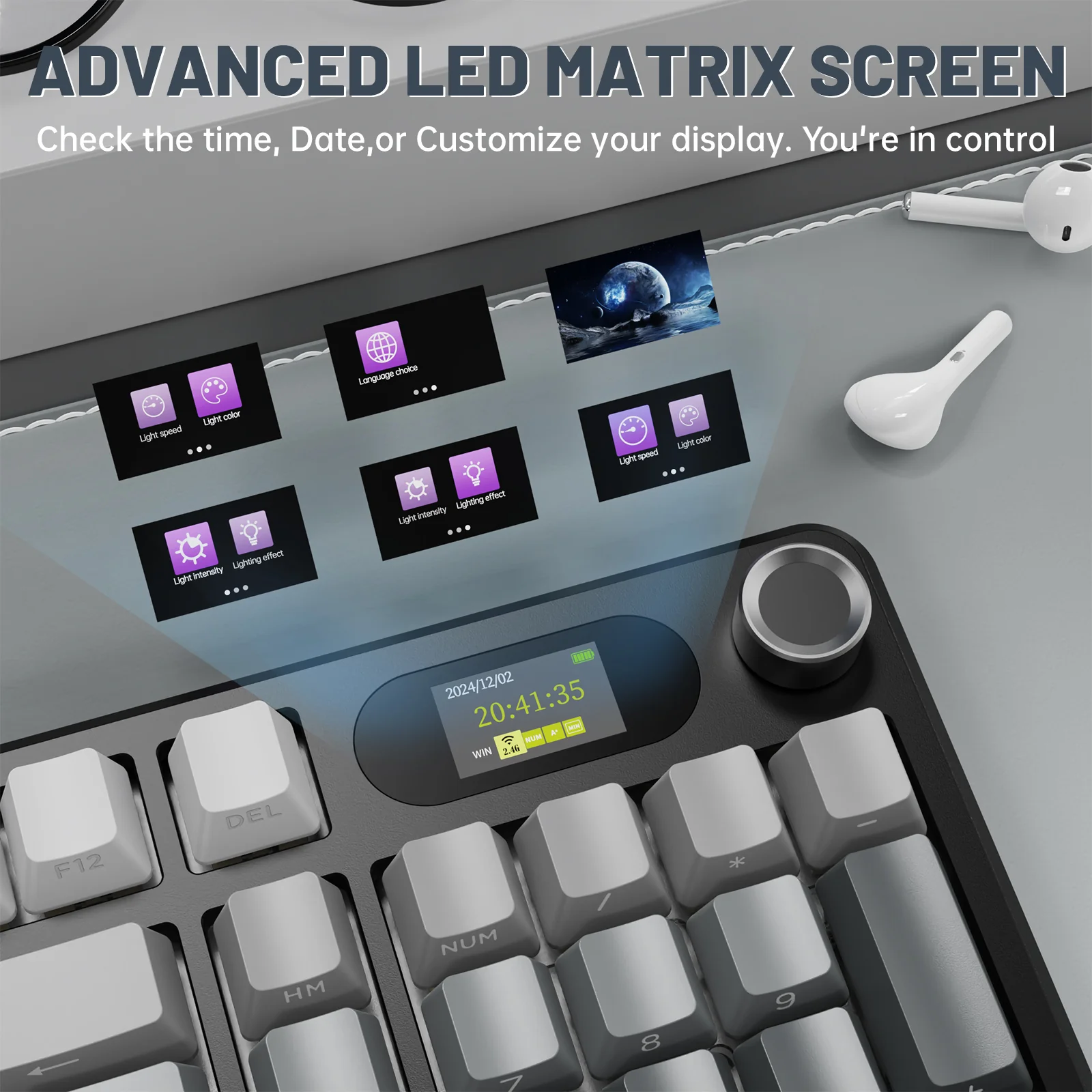 ATTACK SHARK X98PRO Wireless Gaming Keyboard - Image 34