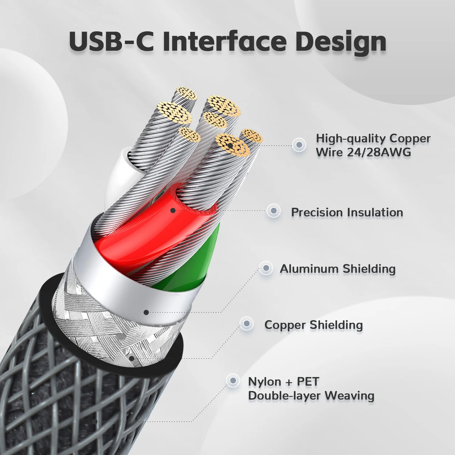 ATTACK SHARK C01PRO Coiled Cable - Image 7