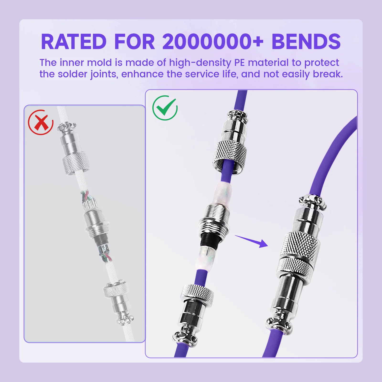 ATTACK SHARK C01Ultra Custom Aviator Cable for 8KHz Magnetic Keyboard - Image 38