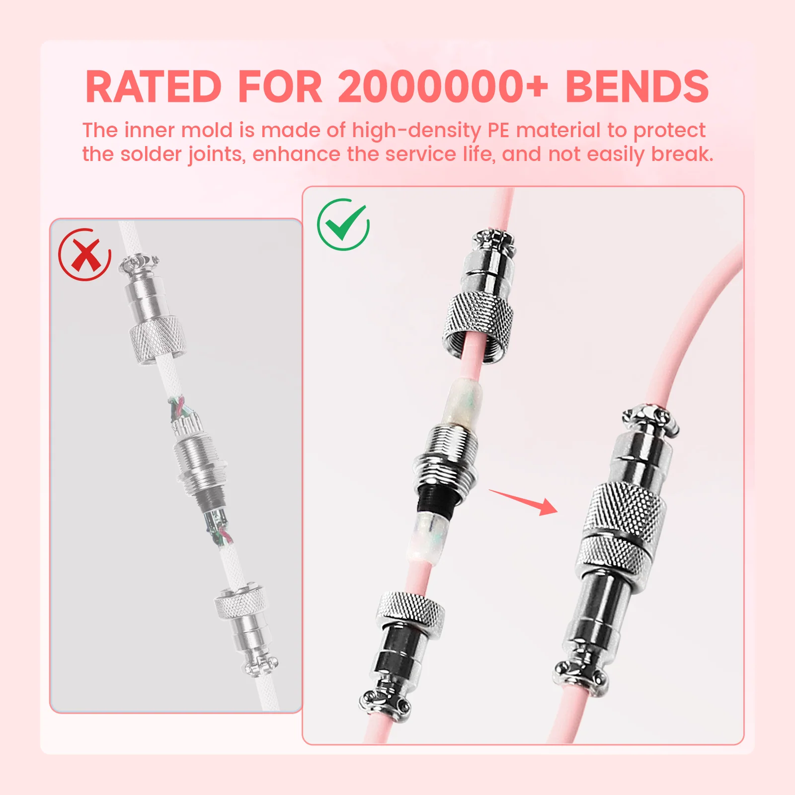 ATTACK SHARK C01Ultra Custom Aviator Cable for 8KHz Magnetic Keyboard - Image 49