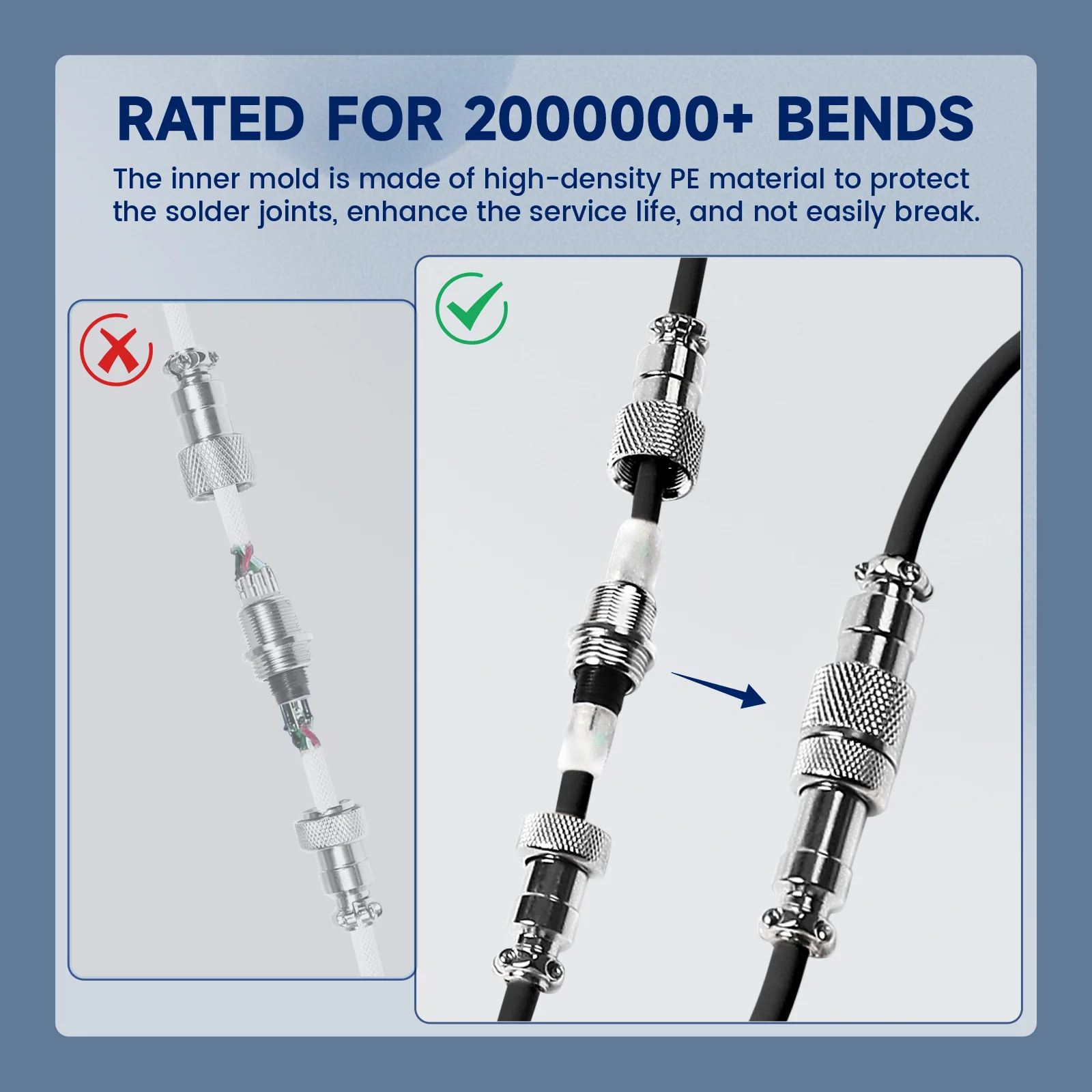 ATTACK SHARK C01Ultra Custom Aviator Cable for 8KHz Magnetic Keyboard - Image 59