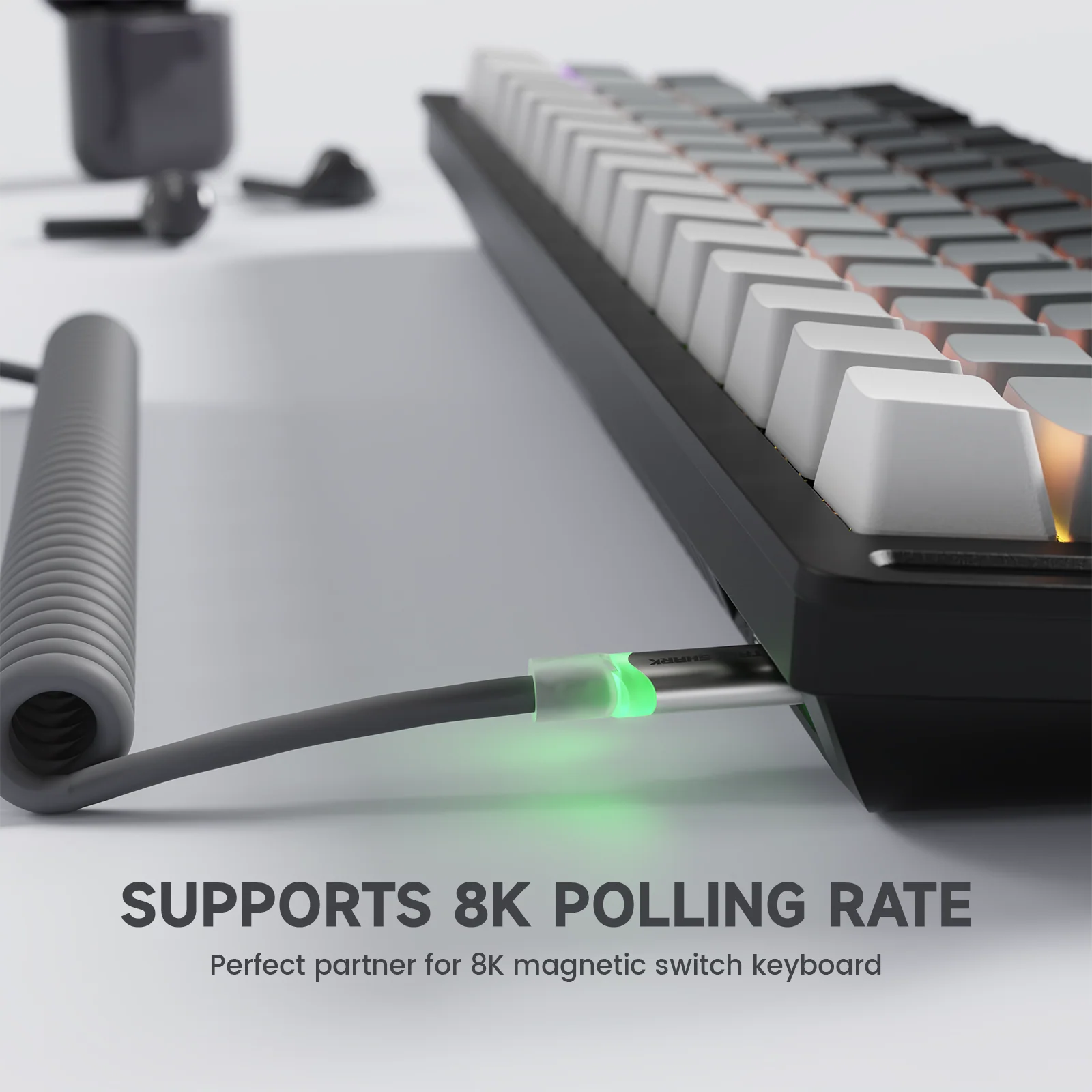 ATTACK SHARK C01Ultra Custom Aviator Cable for 8KHz Magnetic Keyboard - Image 68