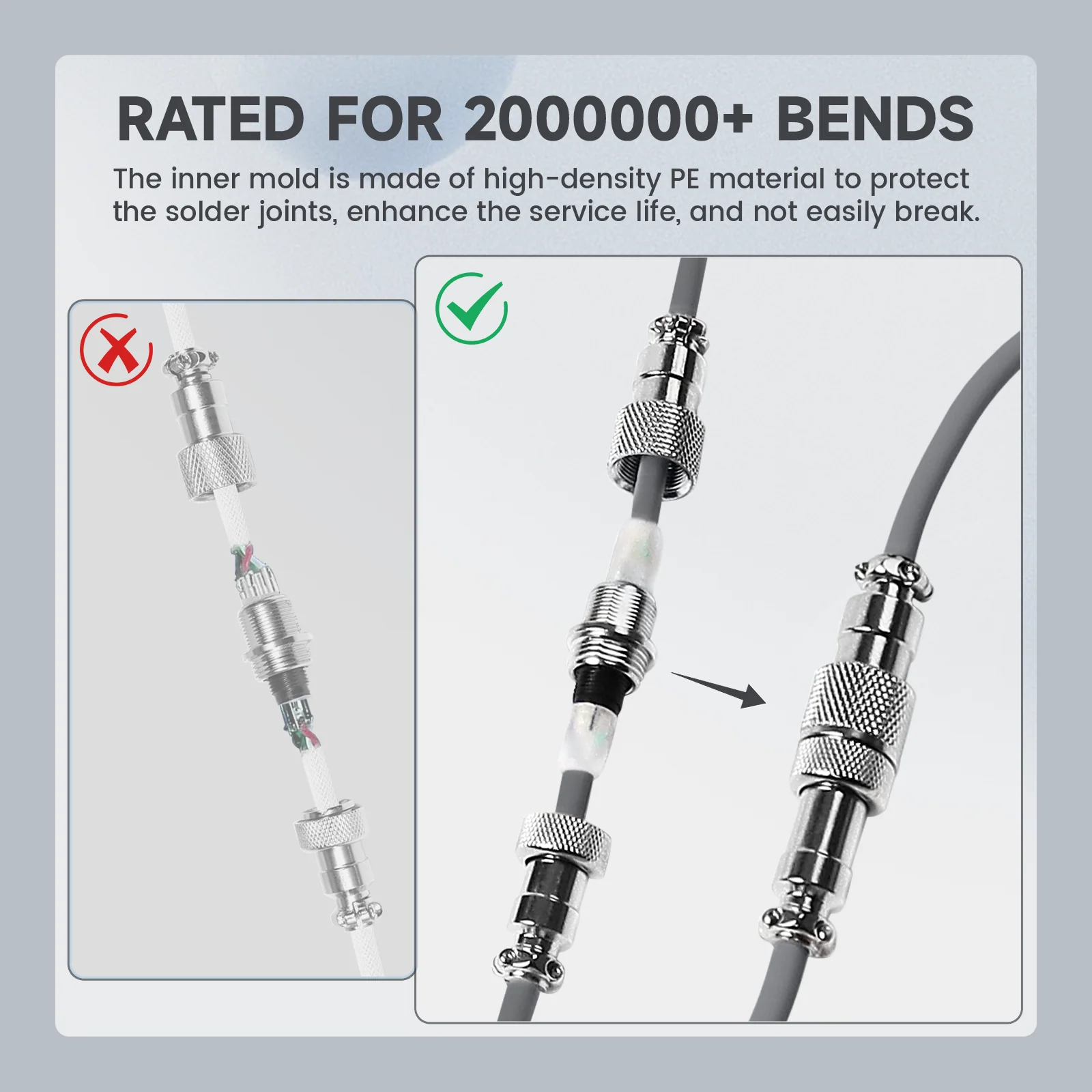 ATTACK SHARK C01Ultra Custom Aviator Cable for 8KHz Magnetic Keyboard - Image 69