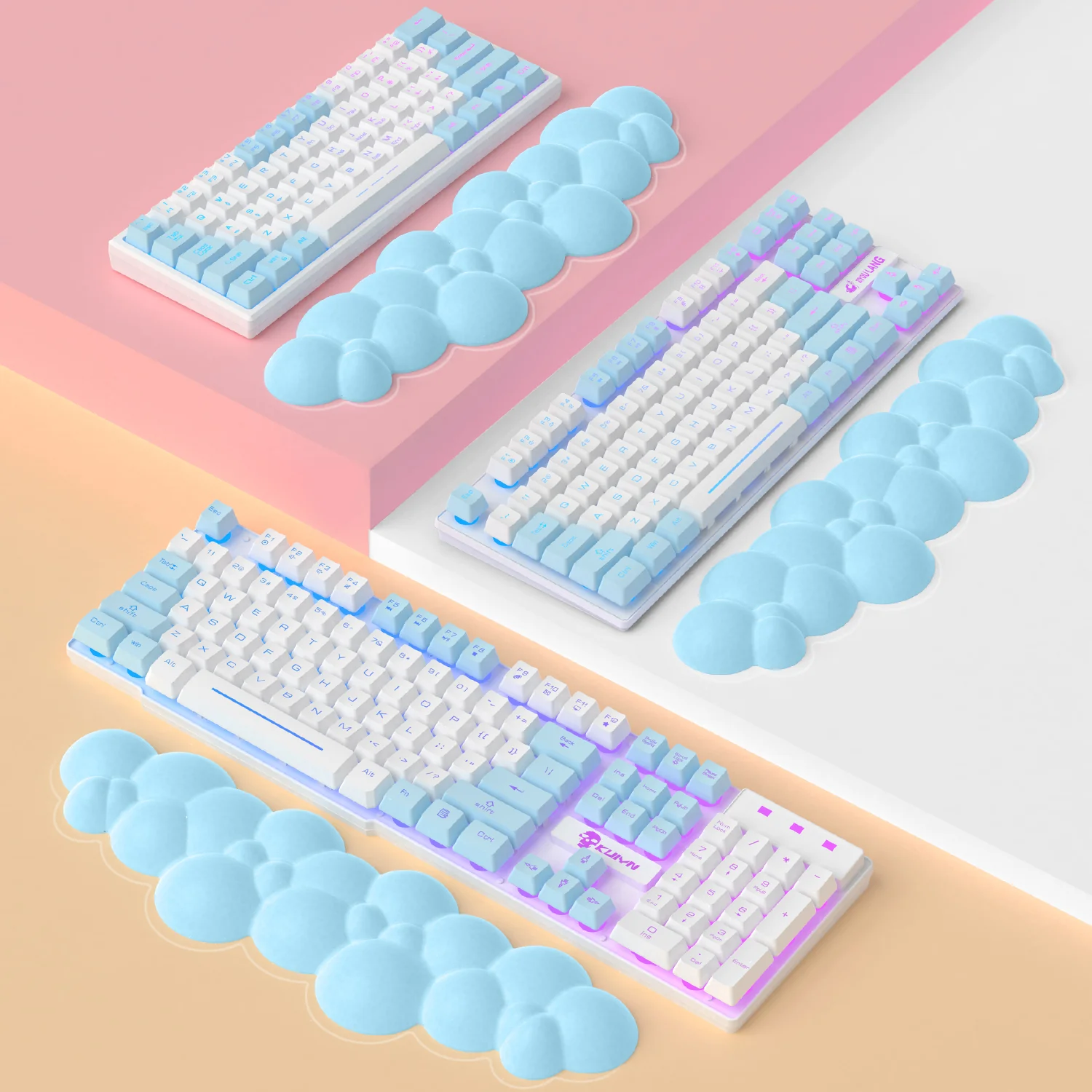 ATTACK SHARK Cloud Keyboard Wrist Rest - Image 58