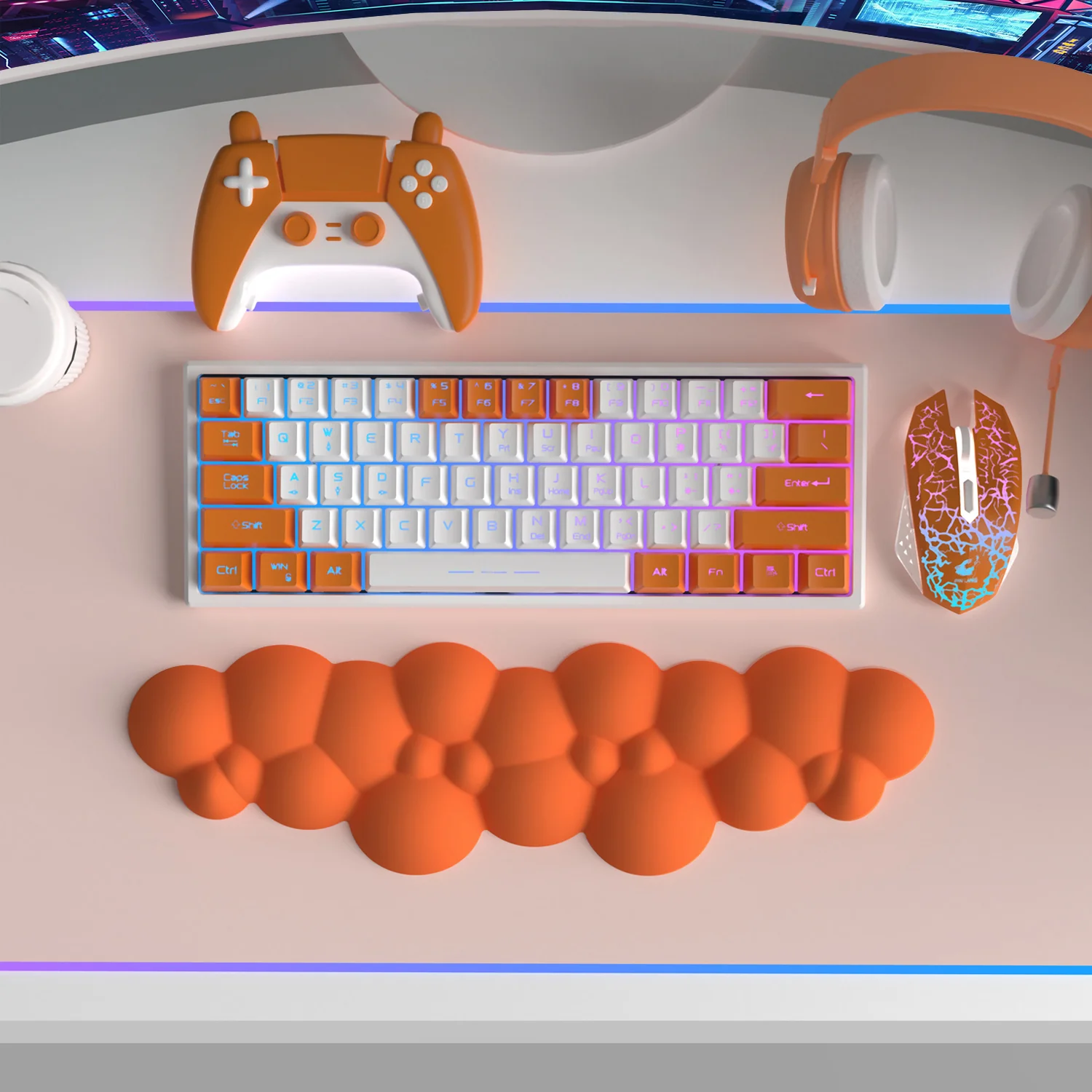ATTACK SHARK Cloud Keyboard Wrist Rest - Image 69